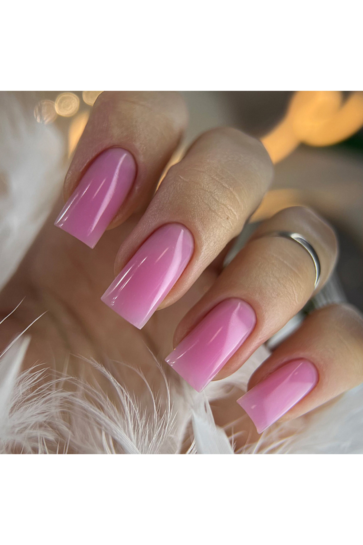 Patrisa Nail Frenç Manikürü İçin Rubber Base TPO FREE Berrak Pembe F1 8 ML UV LED