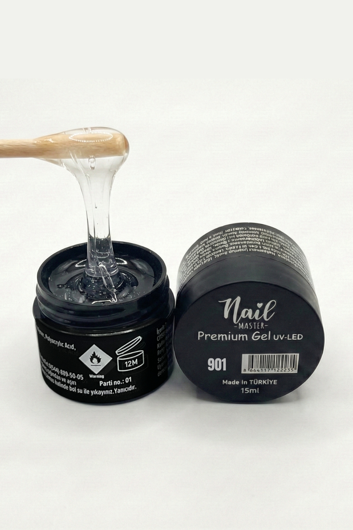 Nail Master Protez Tırnak Jel (builder Gel) 15ml 901-clear(şeffaf)
