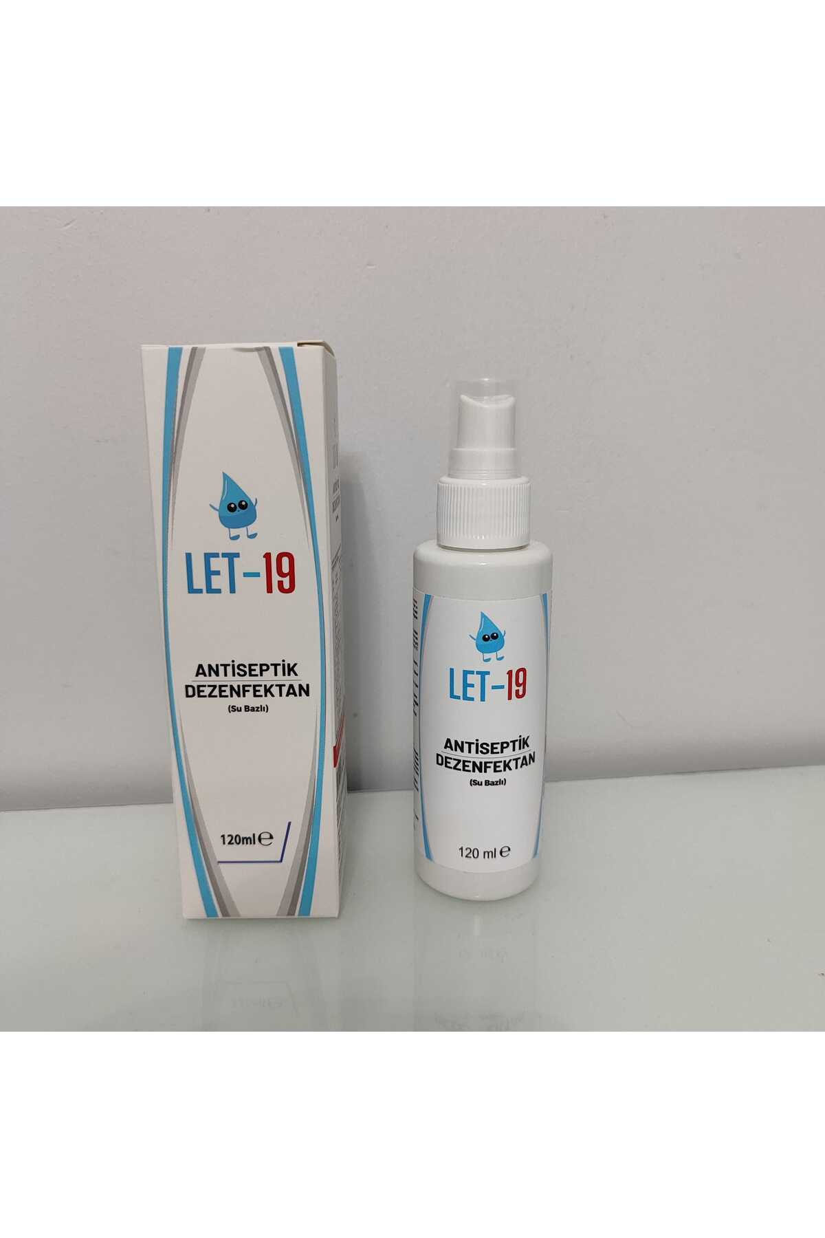 LET-19 LET 19 120 ml ALKOLSÜZ Sprey Hipokloröz El-Yüz-Cilt Dezenfektanı