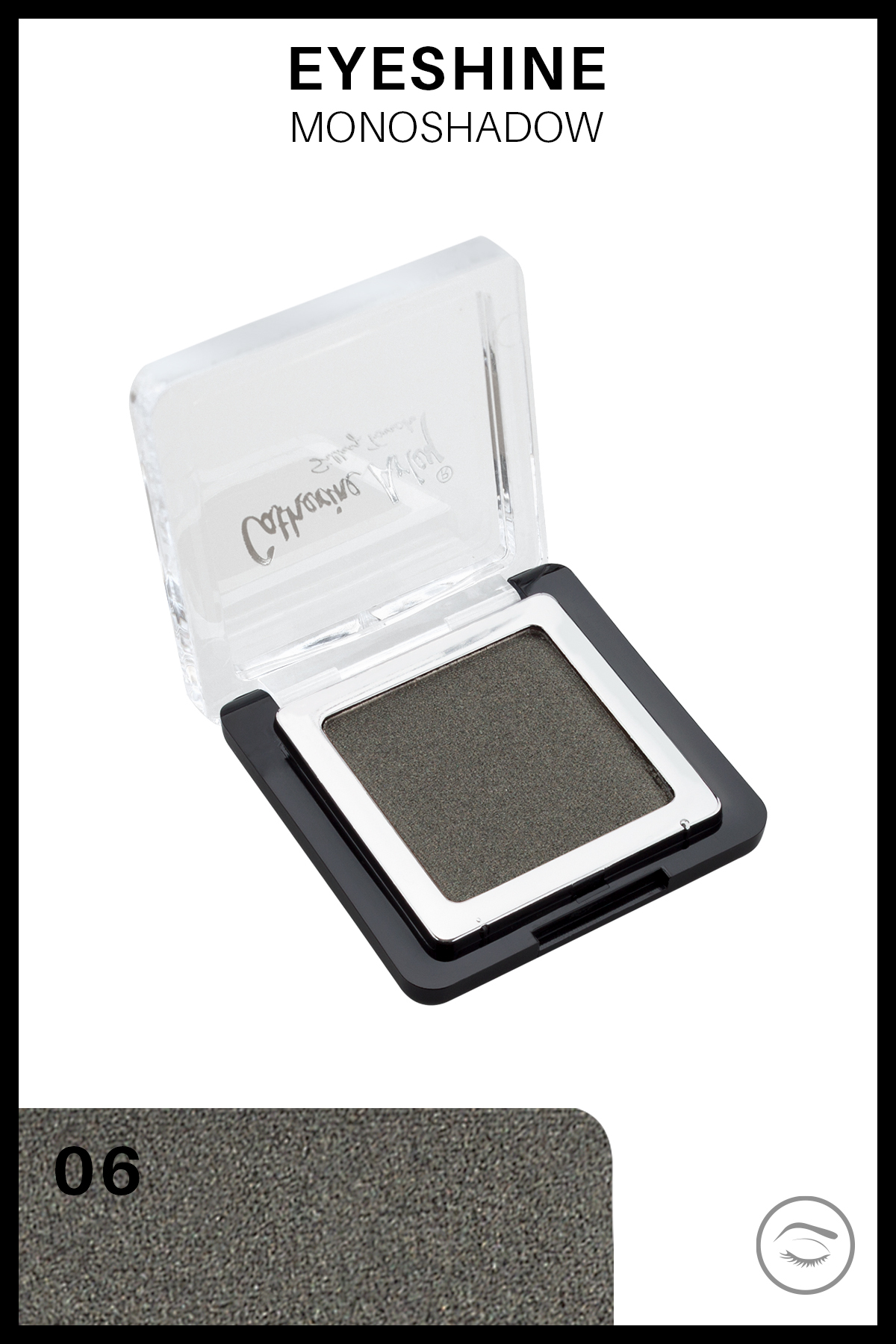 Catherine Arley Yeşil Tekli Göz Farı - Eyeshine Mono Eyeshadow 06
