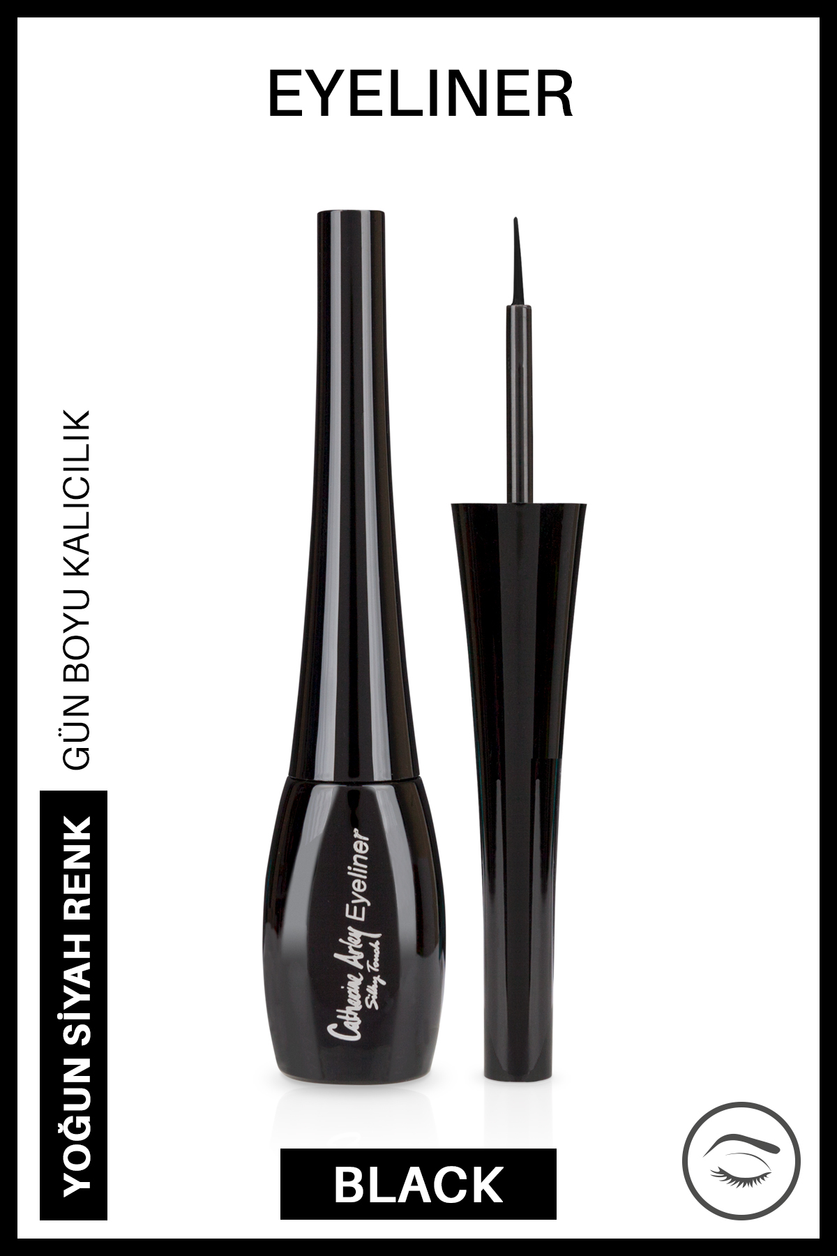 Catherine Arley Carbon Black Eyeliner 2047 Siyah Kalıcı Eyeliner