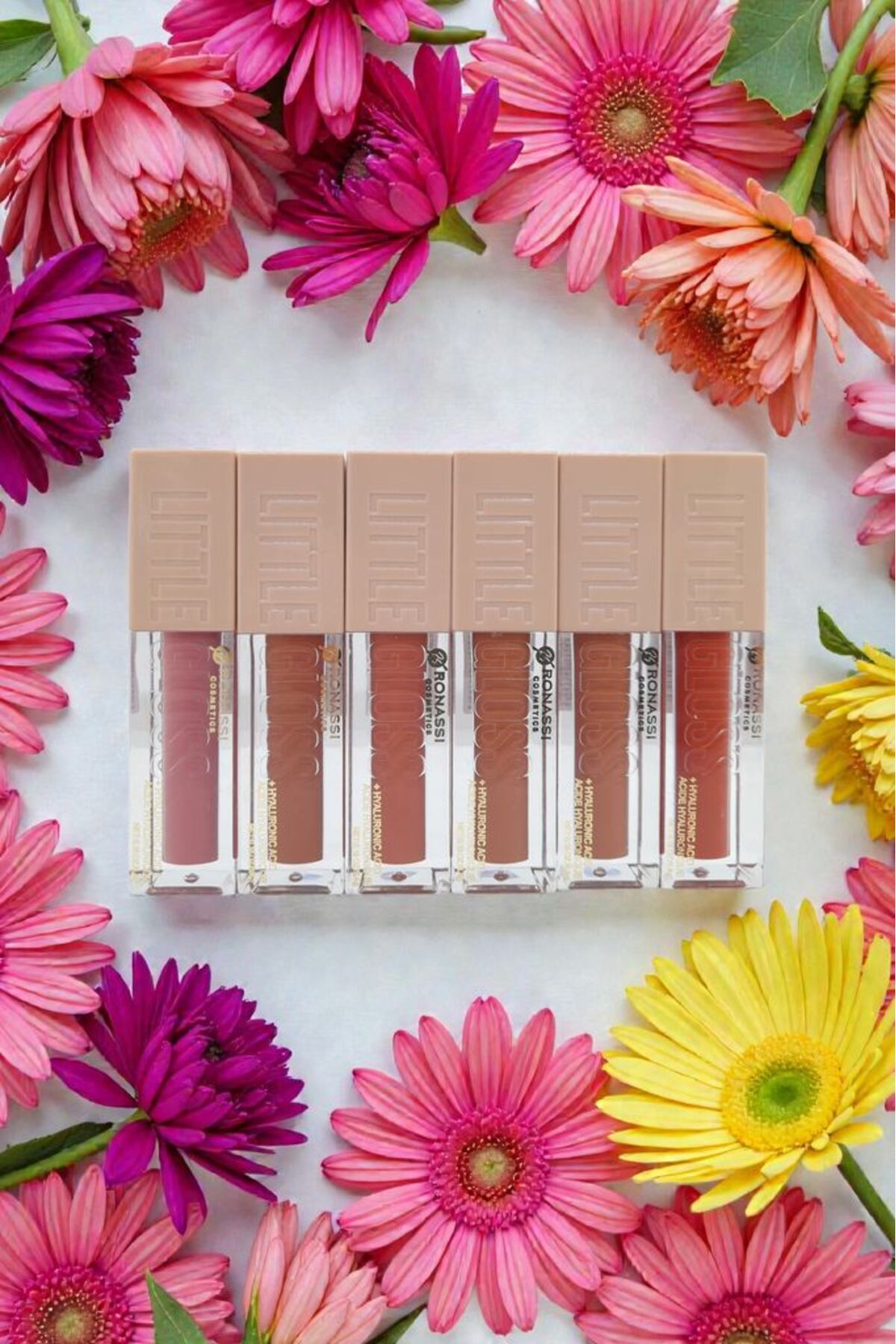 RS Ronassi Cosmetics Velvet Shiny +Hyaluronic Acid Lipgloss Parlak Likit Ruj