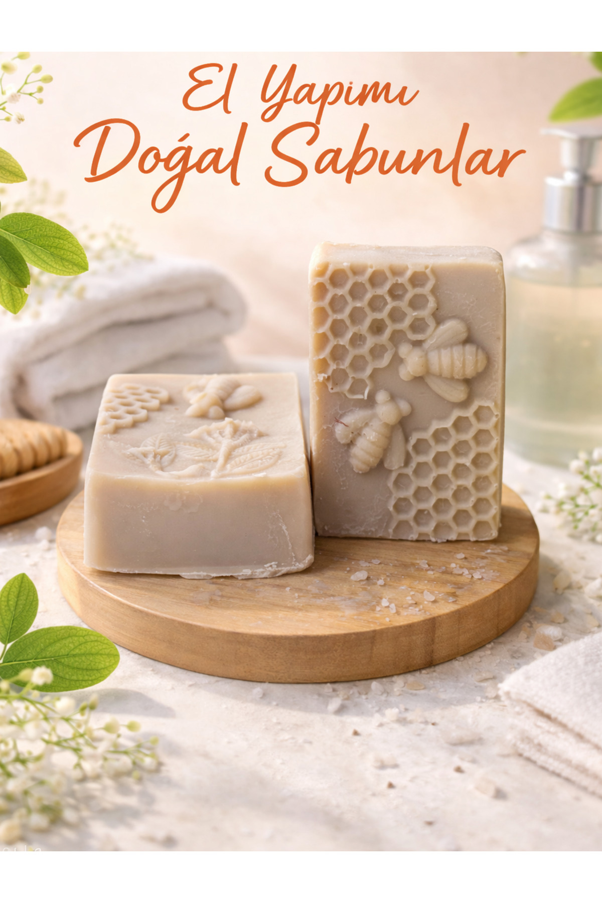 DoraHomeDekor ZEYTİN YAĞLI (SAF) HAMAM SABUNU EV YAPIMI