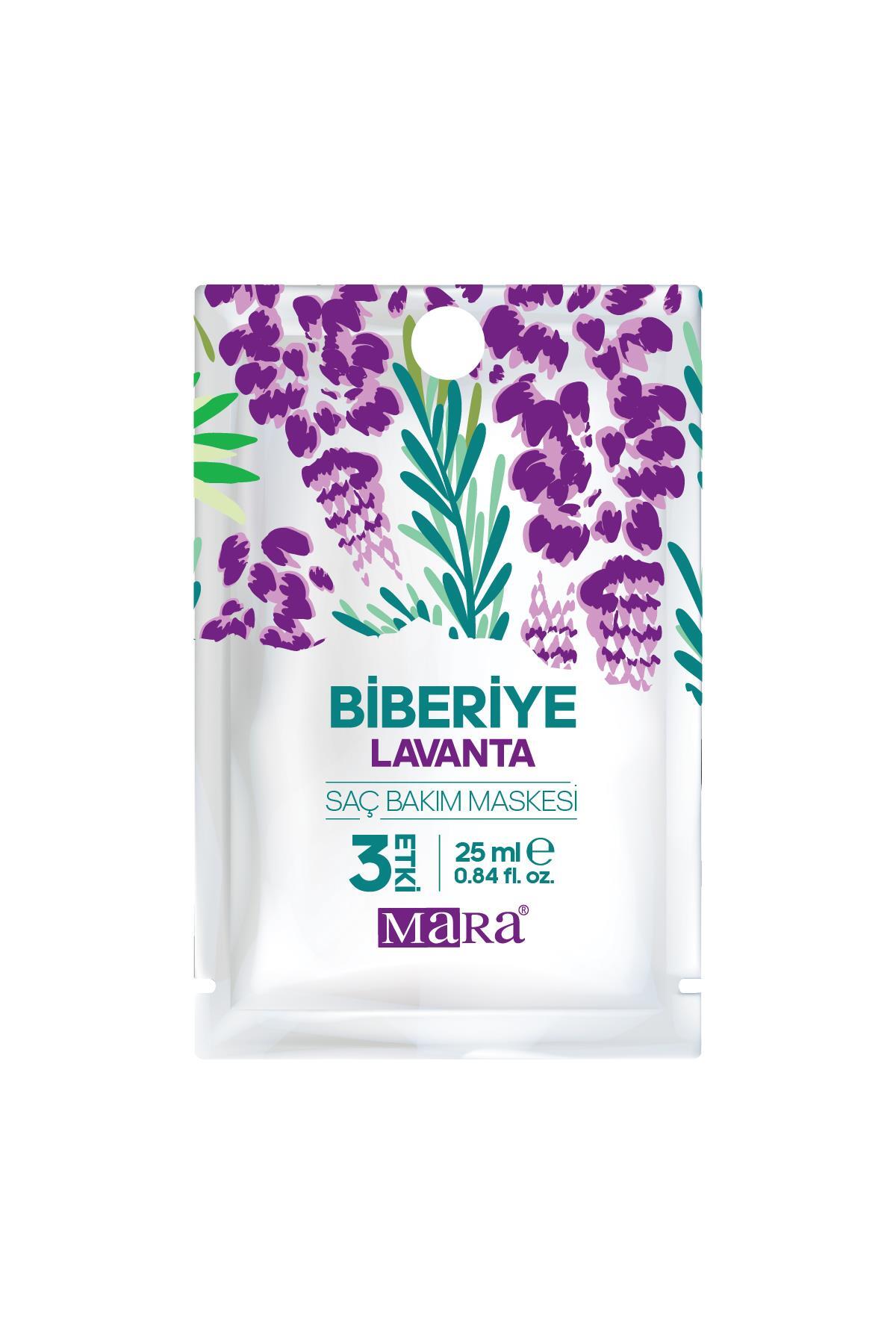 Mara BIBERIYE & LAVANTA SAC BAKIM MASKESI SACHET 25 G