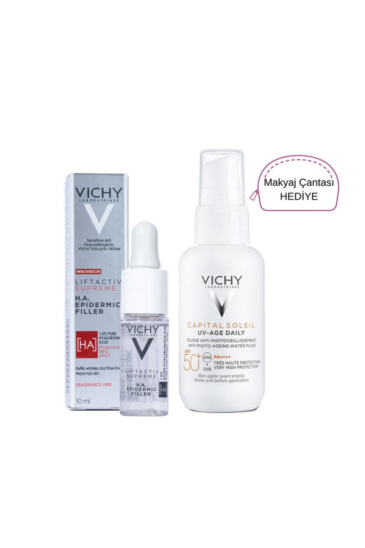 Vichy Capital Soleil Foto Yaşlanma Karşıtı Güneş Kremi 40 Ml + Liftactiv Supreme H.a Epidermic