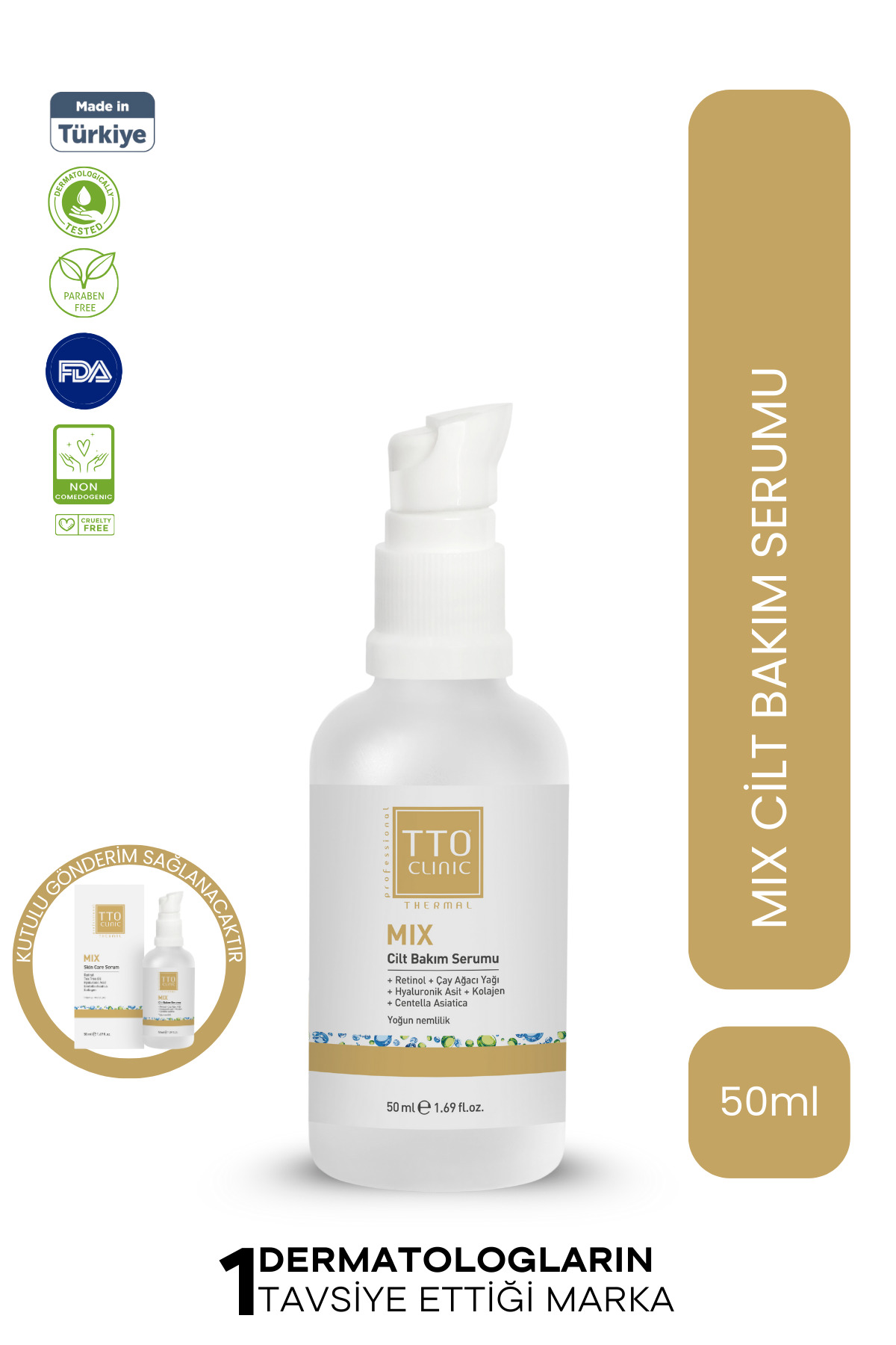 TTO Clinic Mix Gençlik Serumu 50ml