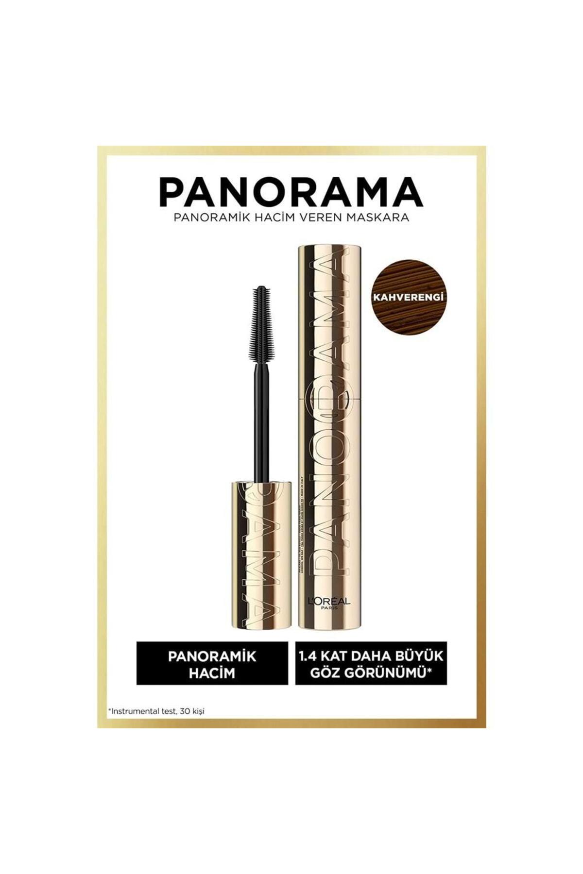 L'Oreal Paris Loreal Paris Panorama Kahverengi Maskara