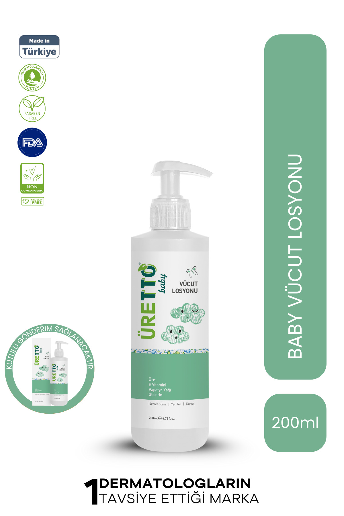 TTO Üretto Baby Vücut Losyonu 200 ML