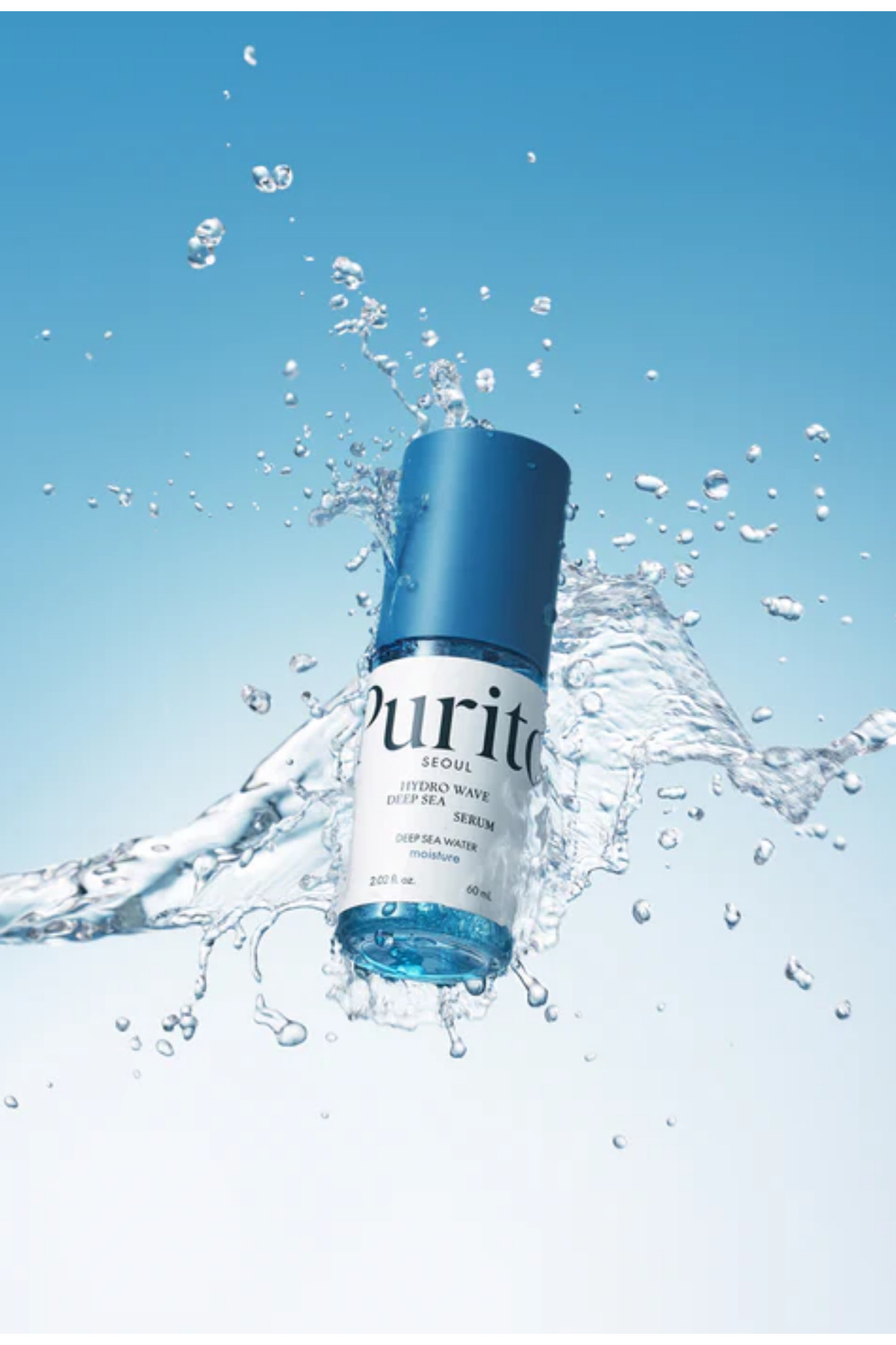 Purito Hydro Wave Deep Sea Serum - Yoğun Nemlendirici ve Stres Karşıtı Derin Deniz Serumu 60ml