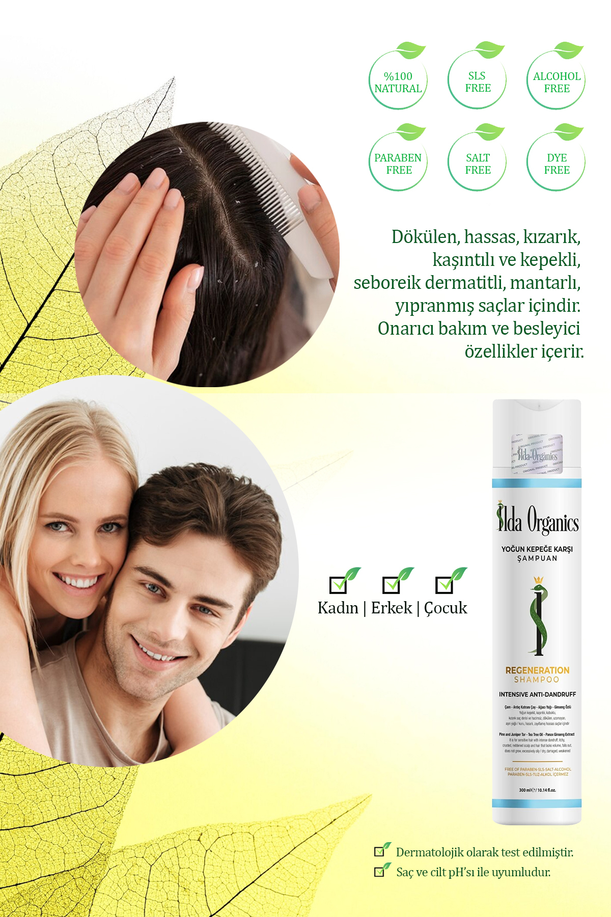 SİLDA BEAUTY Yoğun Kepeğe Karşı Şampuan