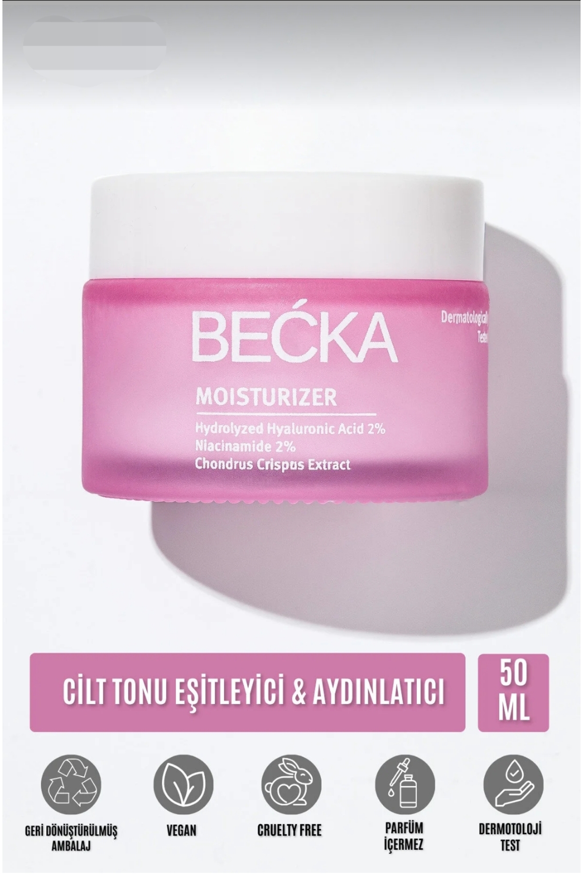 Mousturizer Krem Tüm Tip Ciltler 50ML