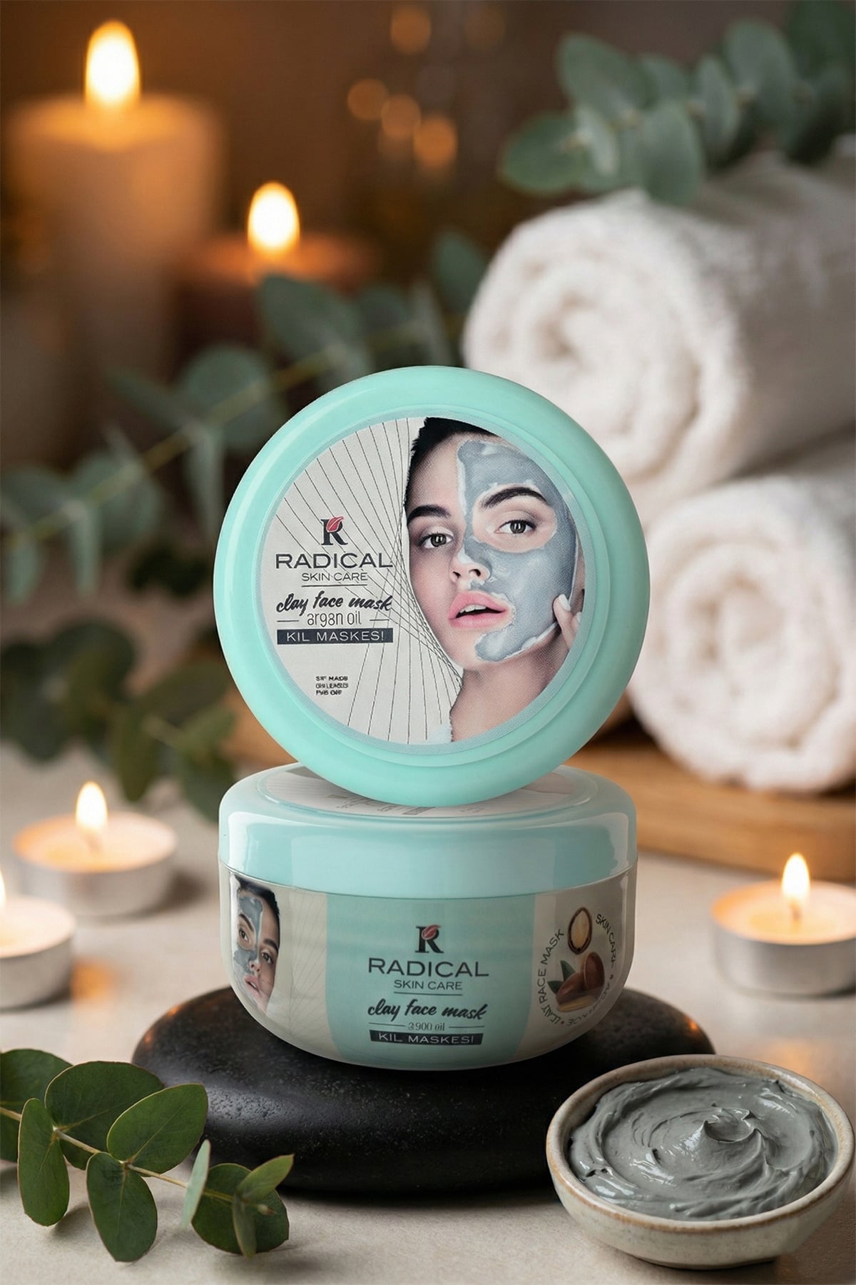 Radical Argan Oıl Skin Care Clay Face Mask Kil Maskesi 400 Gr