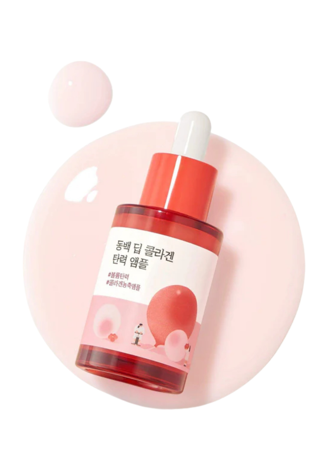 Round Lab Camellia Deep Collagen Firming Ampoule Kamelya Derin Kolajen Sıkılaştırıcı Ampul 30 ml