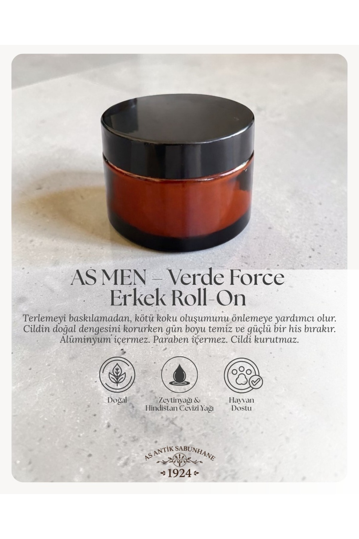 AS ANTİK SABUNHANE 1924 AS MEN – Verde Force