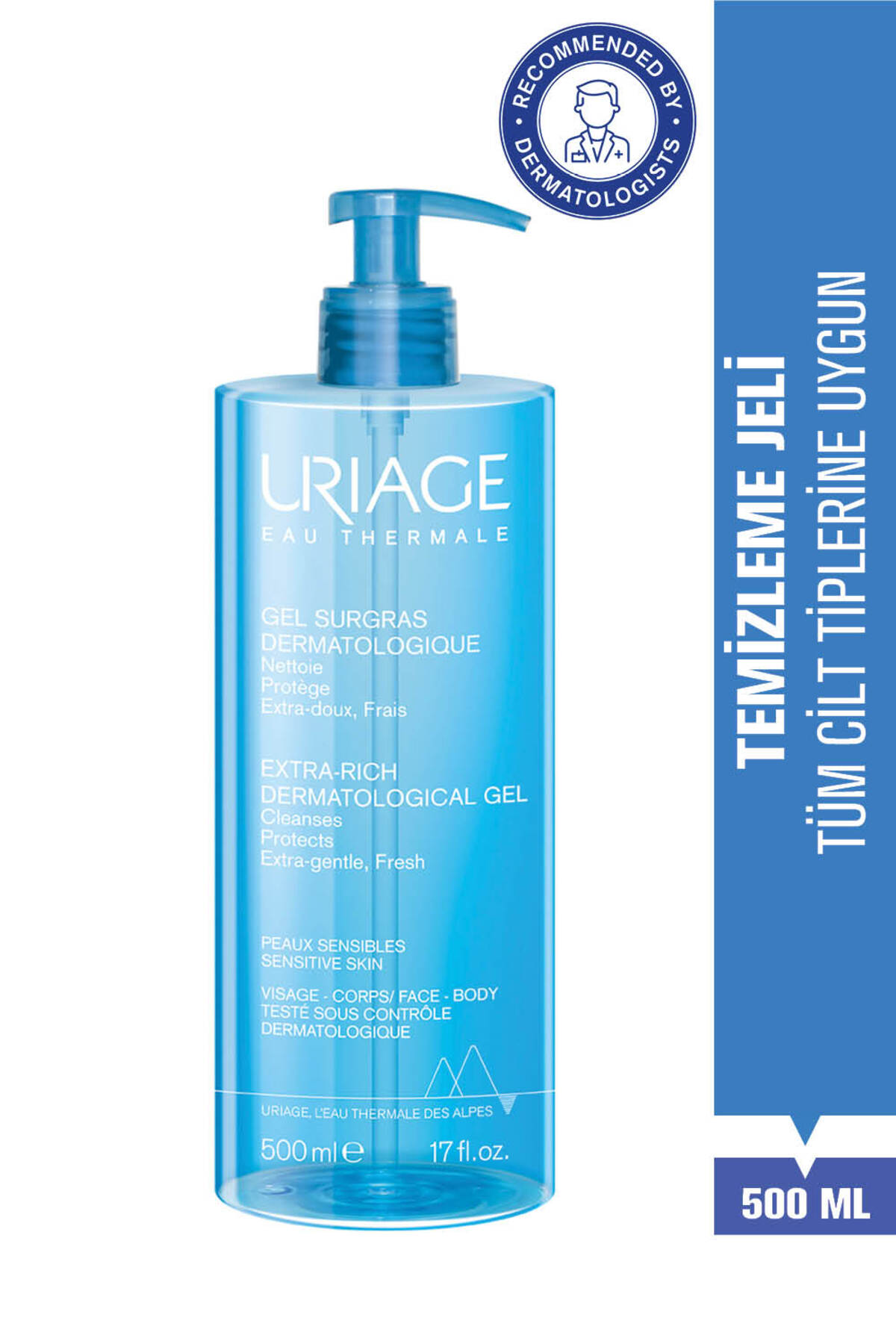 Uriage HYGIENE Tüm Cilt Tiplerine Uygun Temizleme Jeli 500 ml