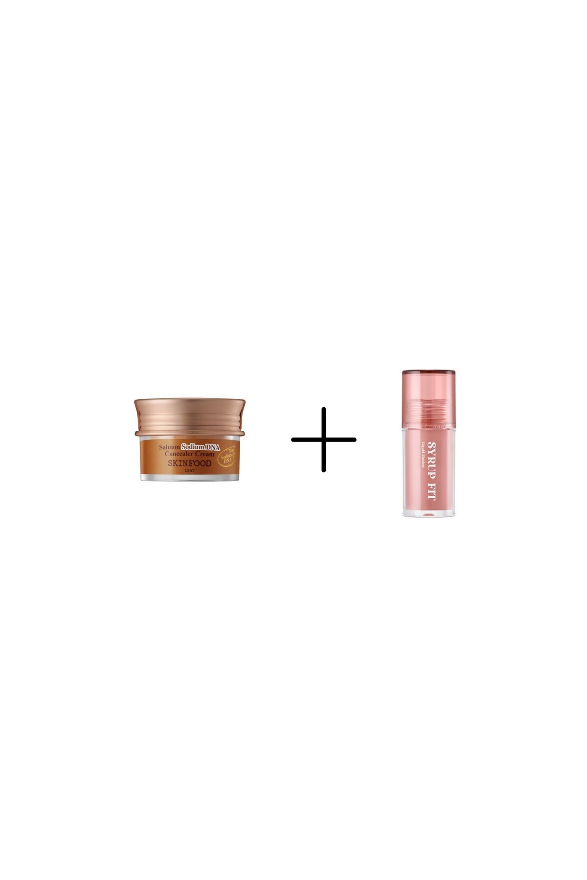 SKINFOOD Salmon DNA Concealer (No:2) + SF Blusher No:1 Rspery