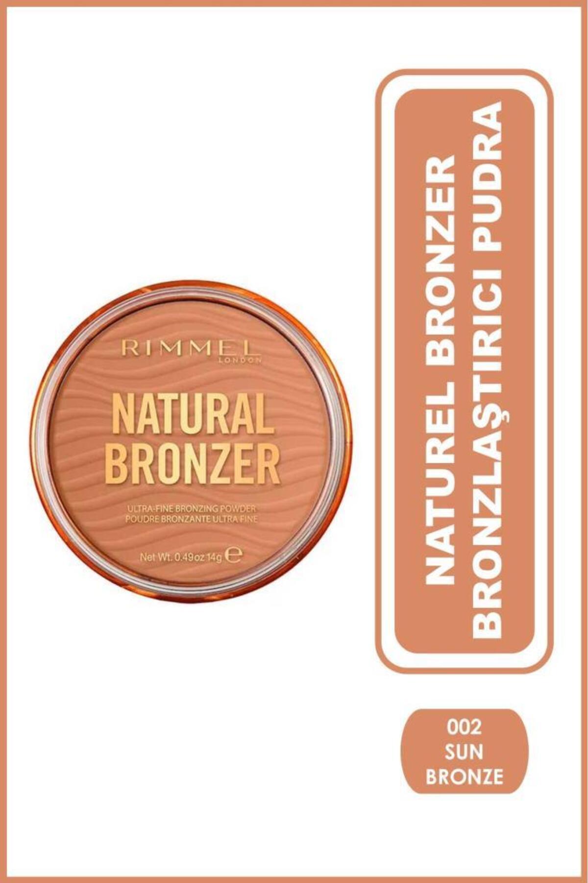 RIMMEL LONDON Bronzlaştırıcı Pudra - Natural Bronzer 002 Sun Bronze