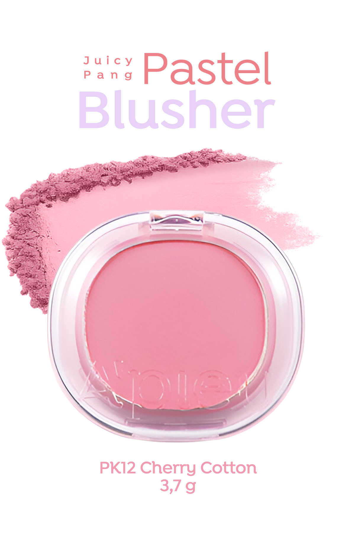 Missha Cilde Yumuşak ve Doğal Renk Veren Pastel Tonlarda Allık APIEU Juicy-Pang Pastel Blusher (PK12)