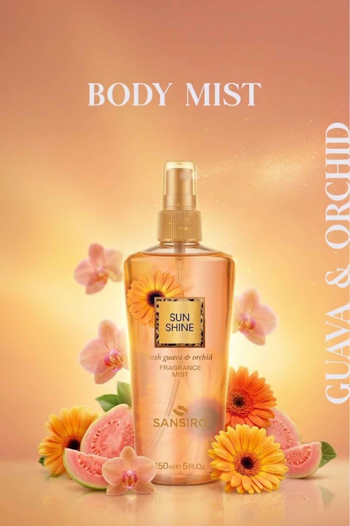 Sansiro Sun Shine Kadın Vücut Spreyi Body Mist 150ml