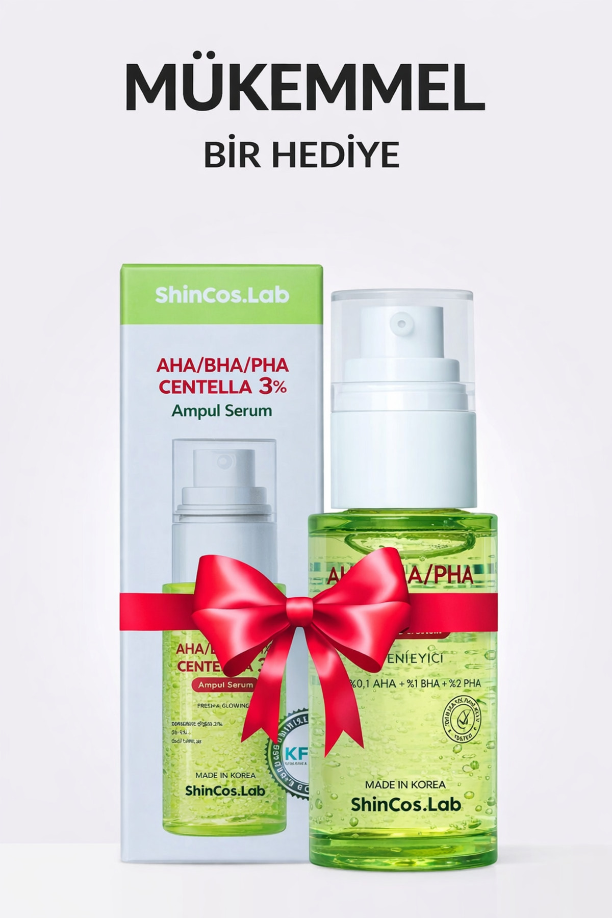 SHINCOS.LAB AHA/BHA/PHA CENTELLA 3% AMPOULE SERUM 50ml