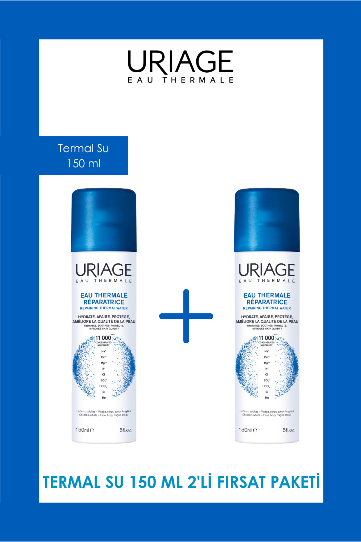 Uriage Termal Su 150 ml 2'li Fırsat Paketi