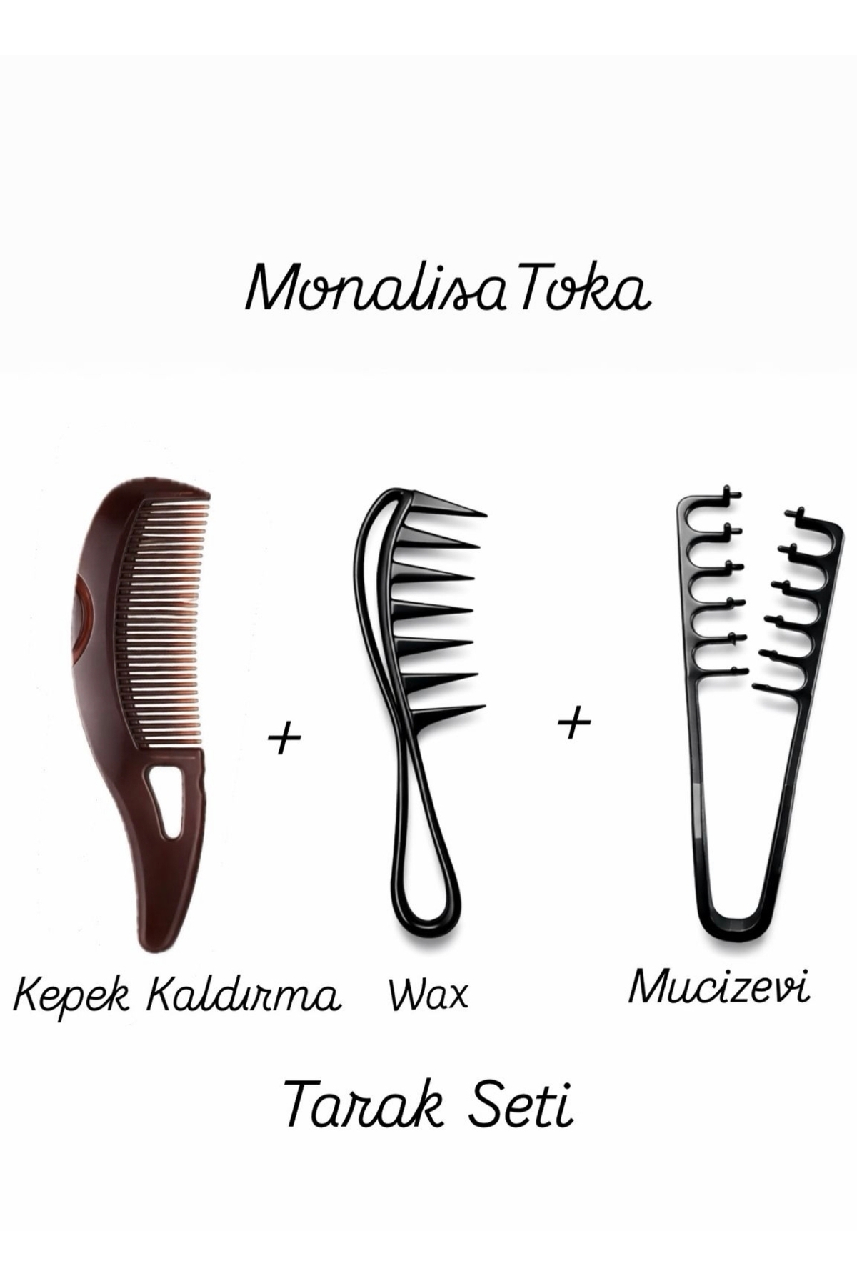 monalisatoka Kepek Kaldırma & Anti-Statik Masaj Saç Fırçası Kendi Kendini Temizleme Özelliği İle