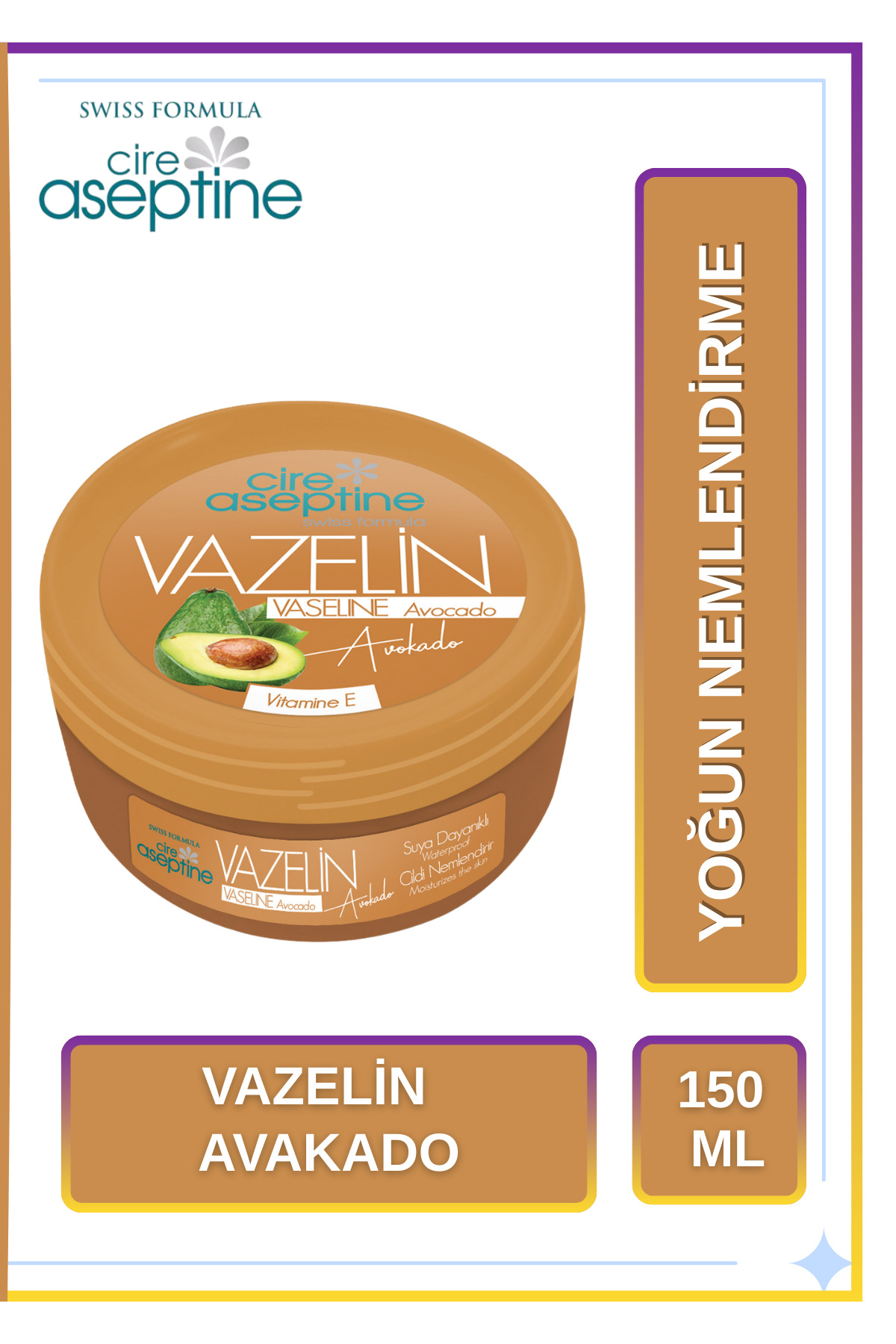 CIRE ASEPTINE Vazelin Avokado Özlü 150 ml