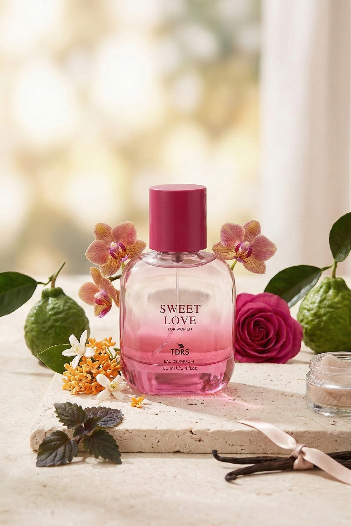 TDRS Sweet Love 100 ML Orkide Özel Seri Uzun Süre Kalıcı Kadın Parfüm