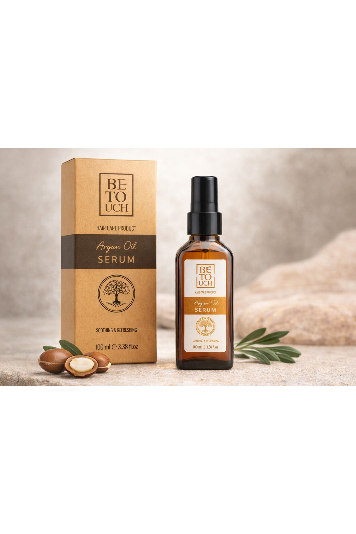Be Touch Saç Serumu Argan Yağı Claris kürek saç fırçası HEDİYEMİZDİR