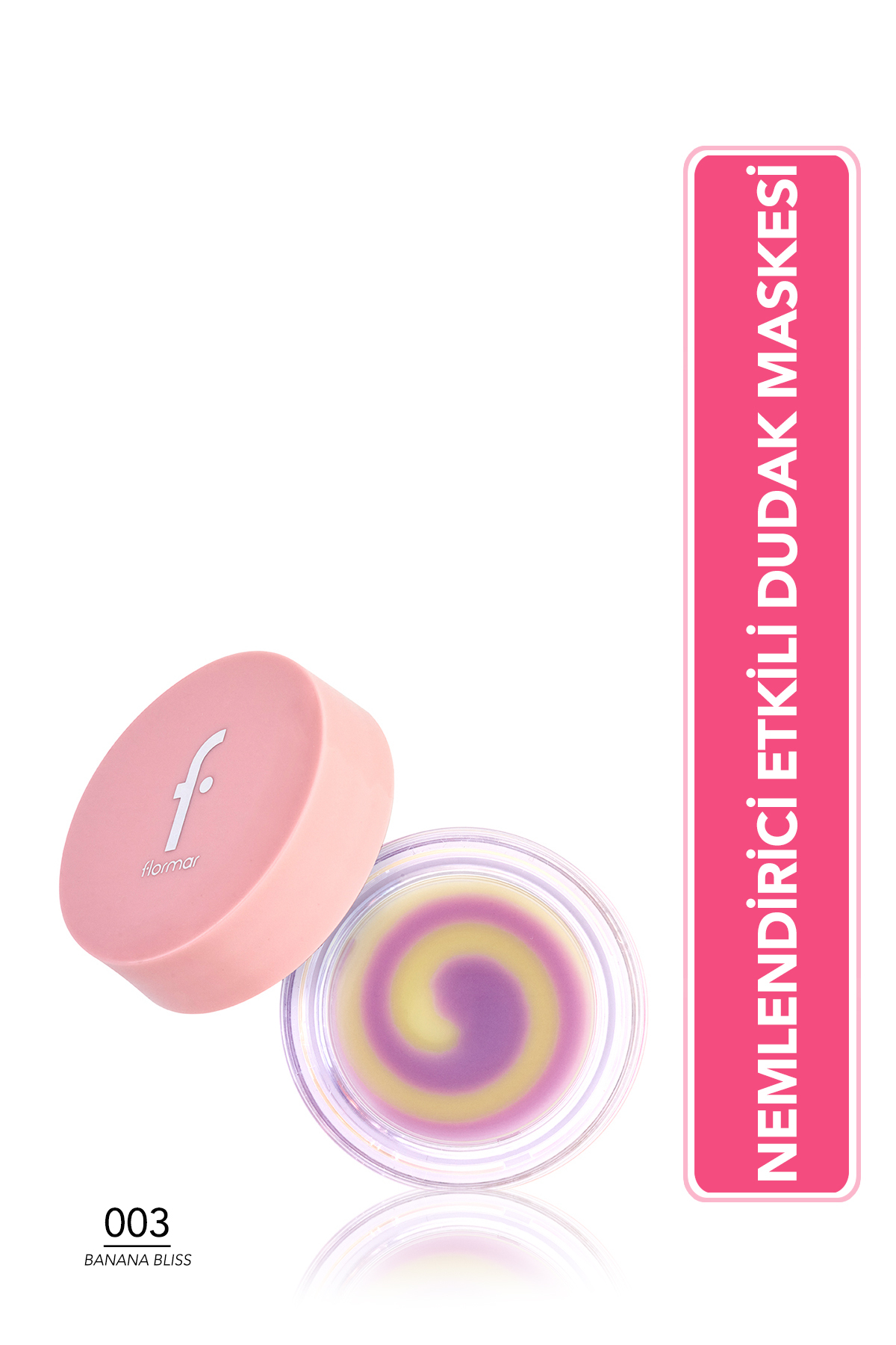 Flormar K-Spirit Yoğun Nemlendirici & Besleyici Etkili Dudak Maskesi - 003 Banana Bliss