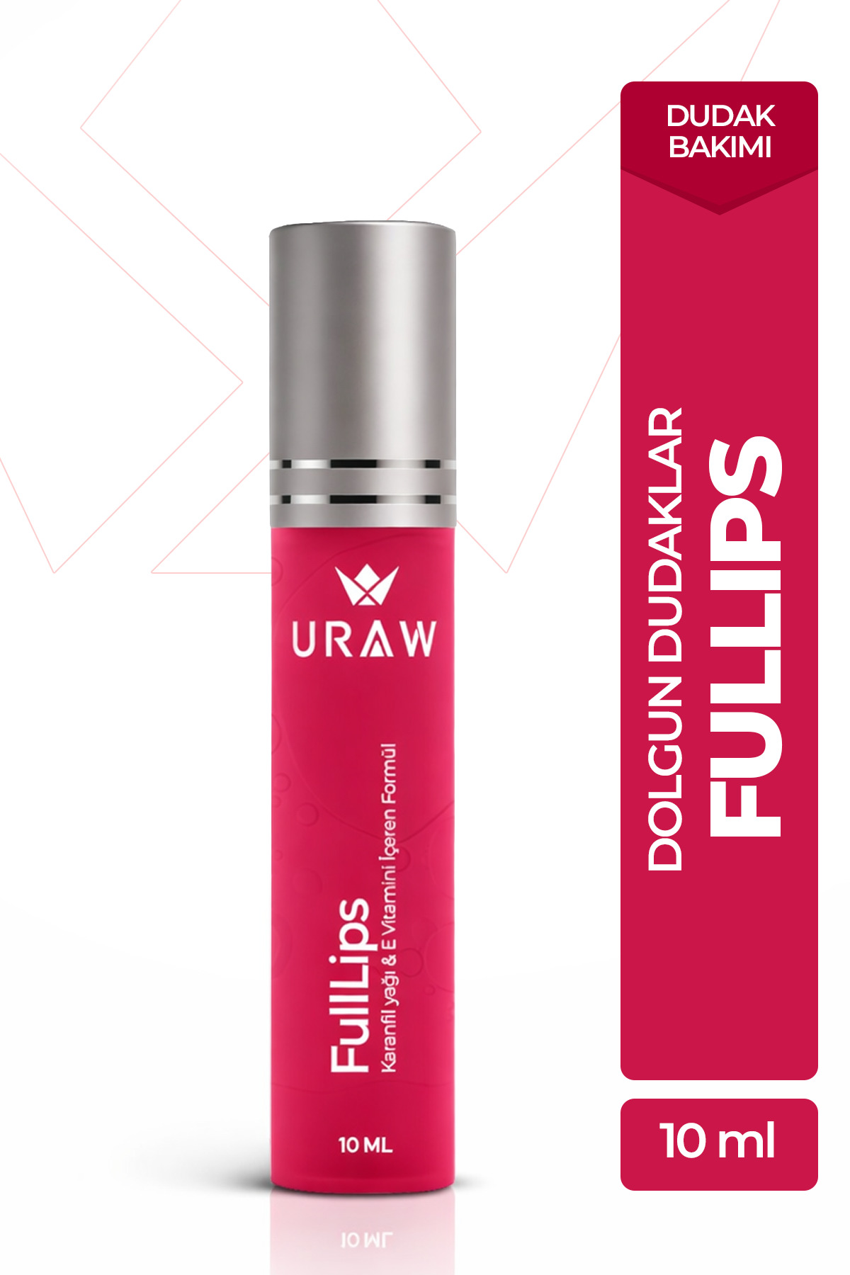 Uraw Full Lips Dudak Dolgunlaştırıcı Gloss | Dolgun Görünüm 10 ml