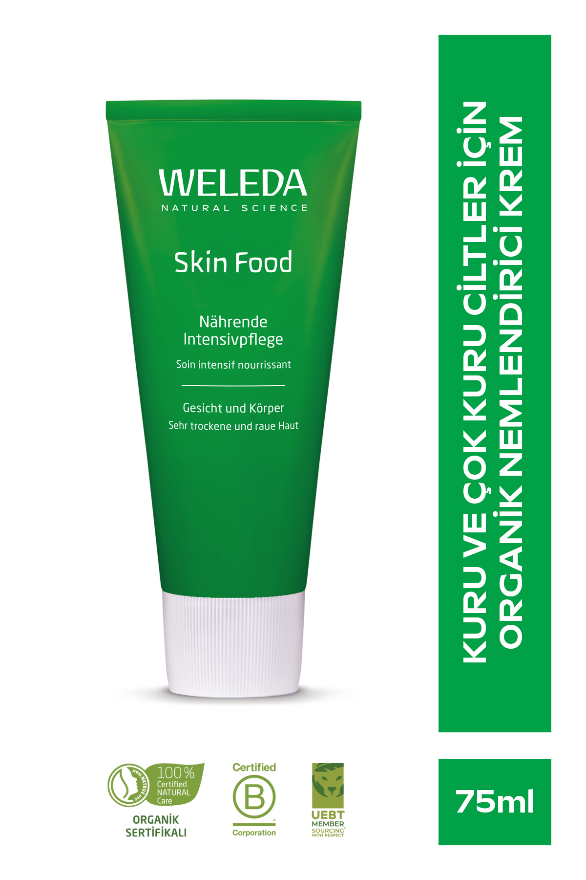Weleda Skin Food Nemlendirici ve Besleyici Organik Bakım Kremi 75 ml - Çok Kuru ve Kuru Ciltler için