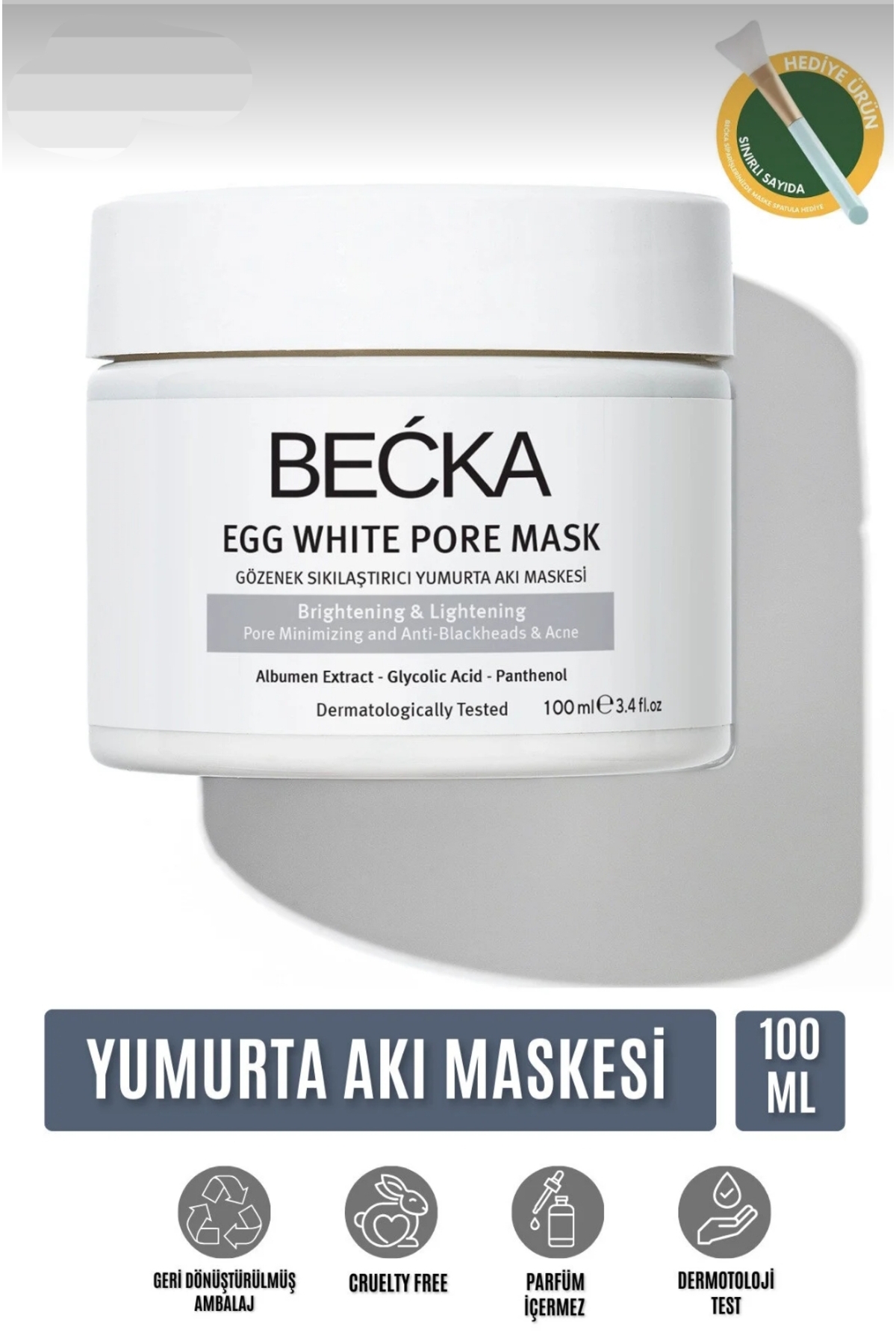 Inci Beyaz kil maskesi 100 ML