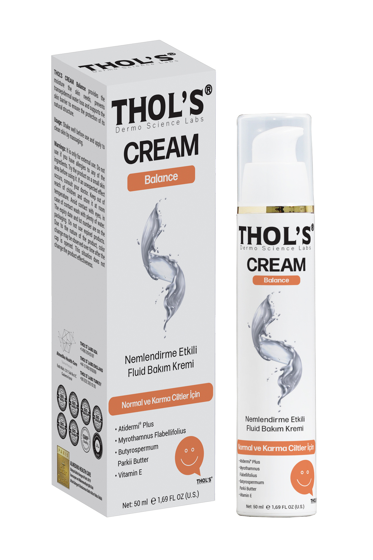 THOLS THOL'S CREAM BALANCE (TB20) FLUİD BAKIM KREMİ - 50 ML