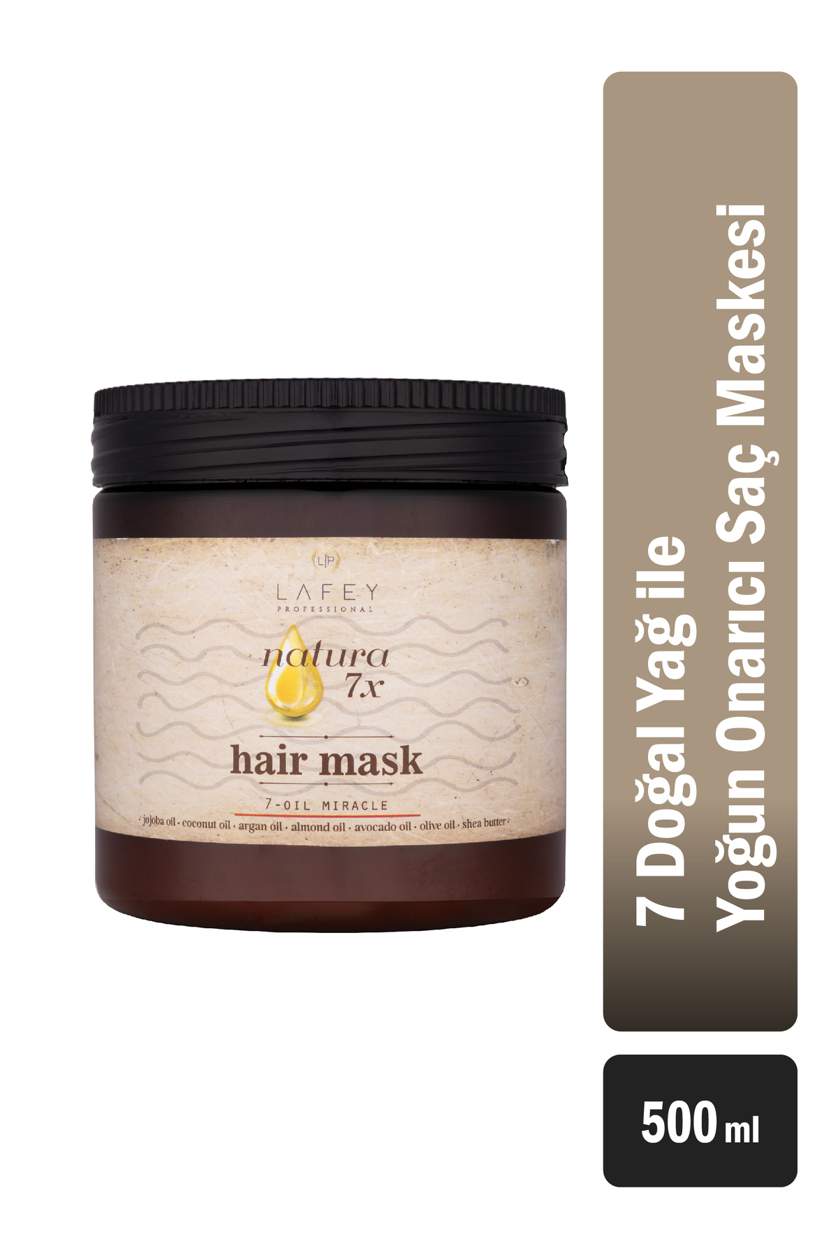 Lafey Professional Natura 7x Doğal Saç Maskesi 500ml