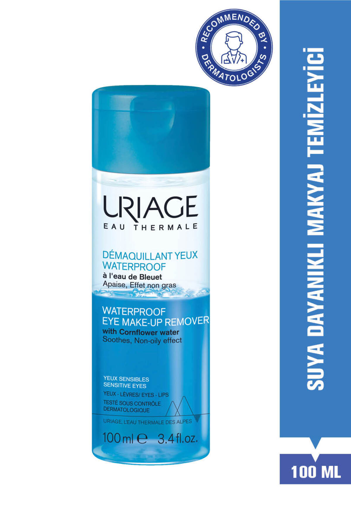 Uriage HİJYEN Suya Dayanıklı Makyaj Göz Temizleyicisi 100 ml