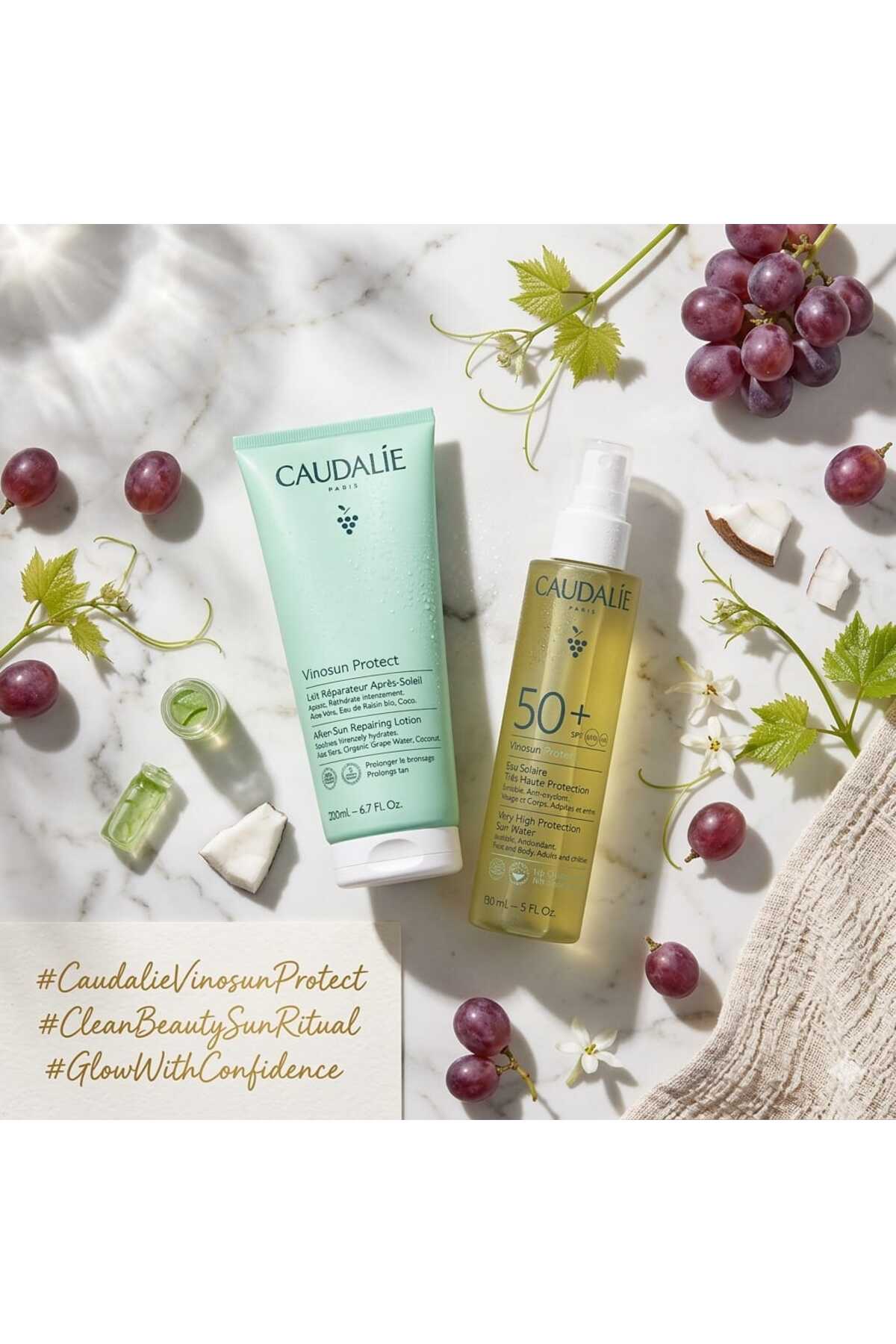 Caudalie Vinosun Protect Spf 50 Güneş Suyu 150 ml +Güneş Sonrası Losyon 200 ml Promosyon Ürünü