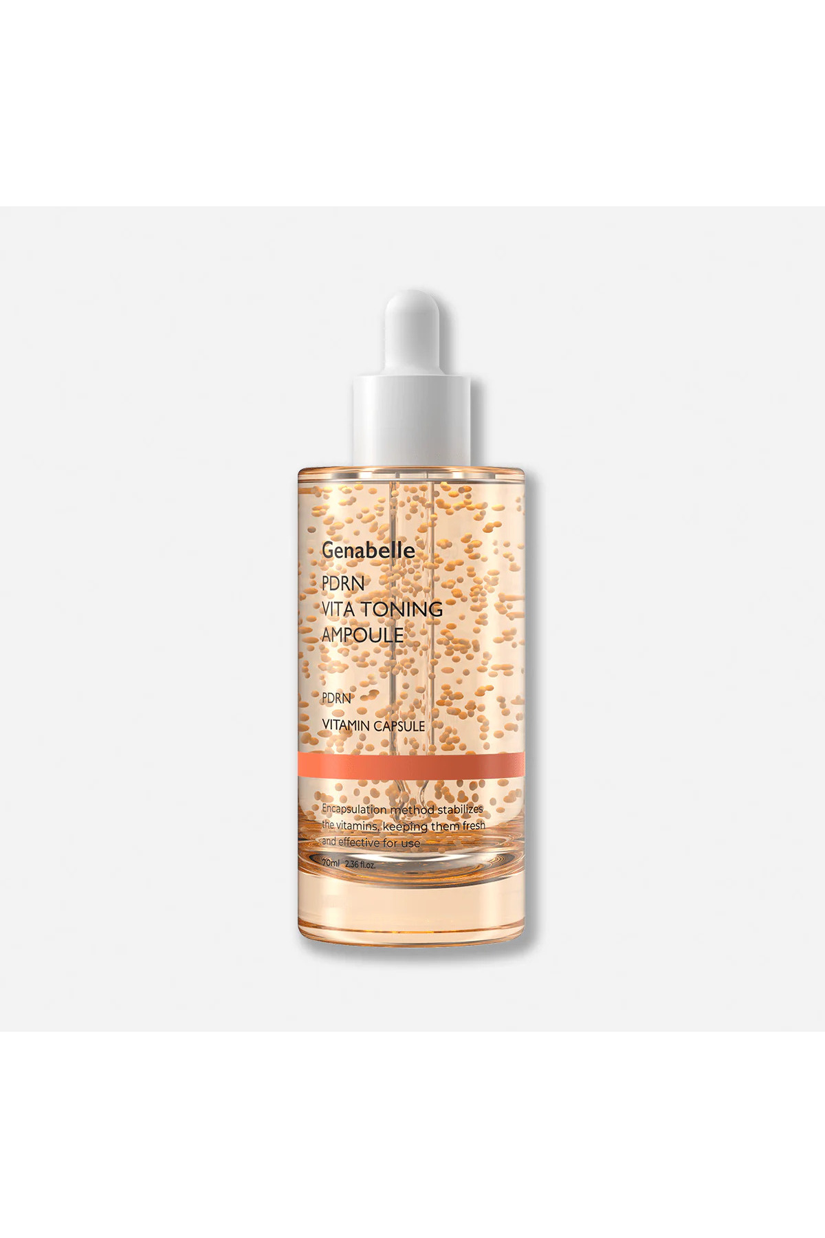 Genabelle PDRN Vita Toning Ampoule 70 ml-5.000 ppm Somon DNA + Vitamin Kompleksi Serum