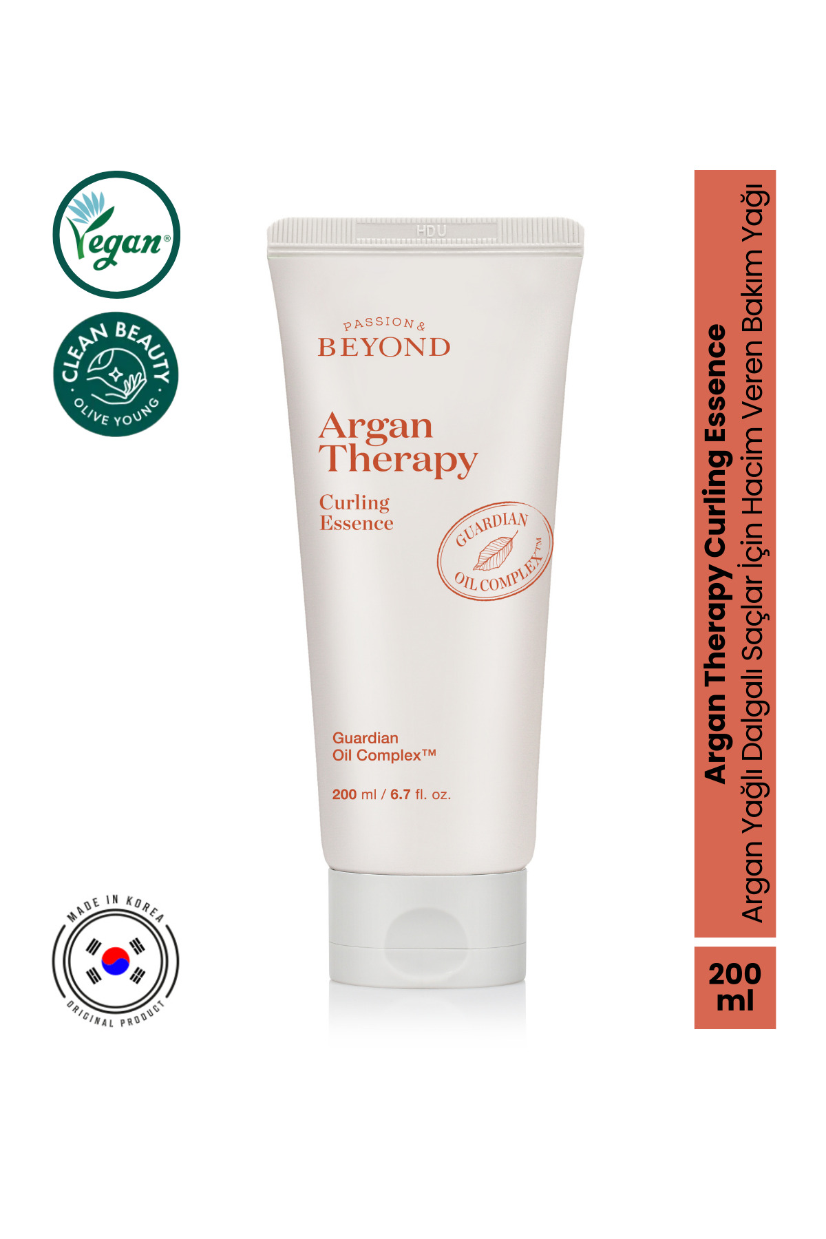 Passion&Beyond Argan Therapy Curling Essence Argan Yağlı Bukle Belirginleştirici Nemlendirici Saç Kremi 200 ml