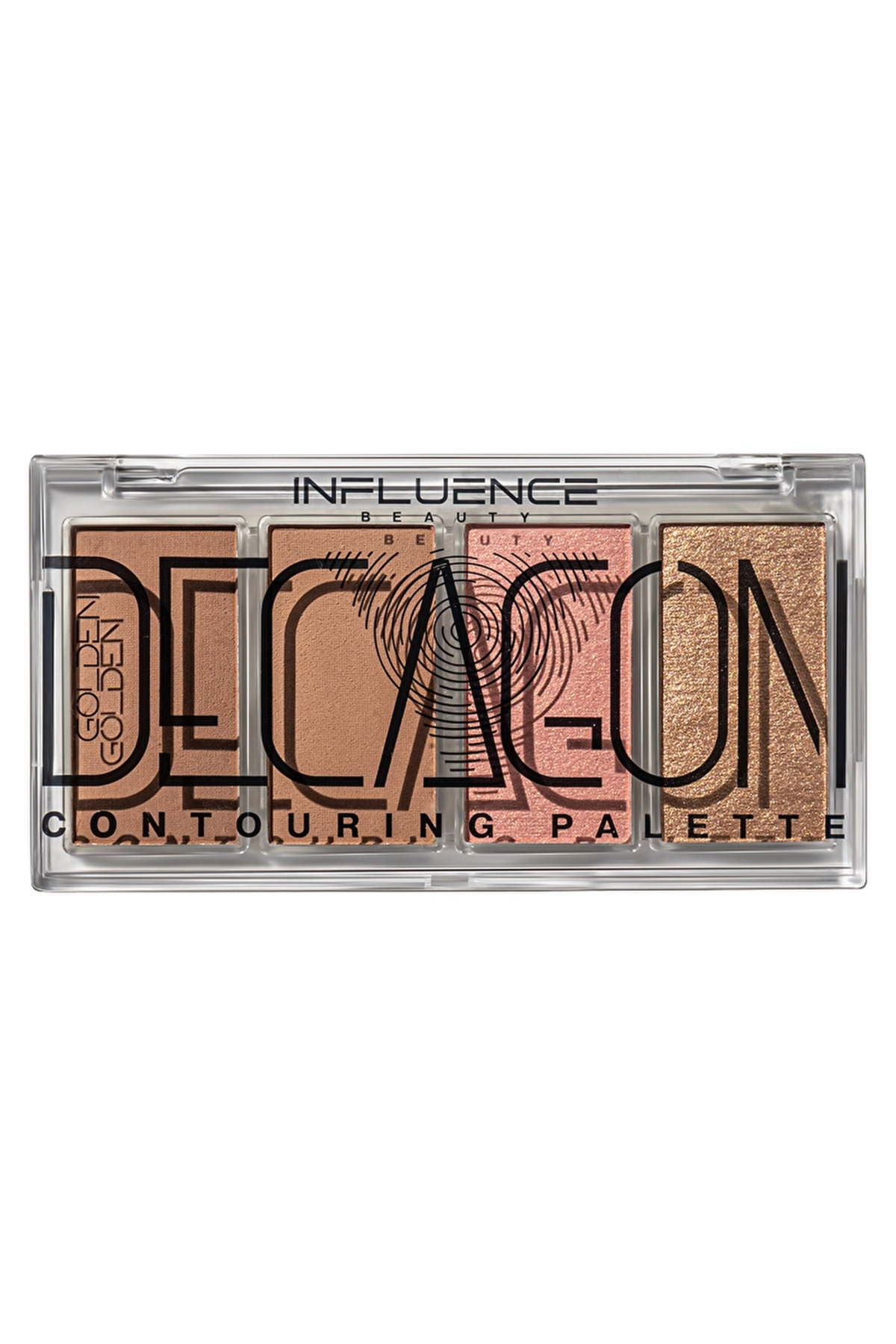 Influence Beauty Kontür Paleti Golden Decagon 01 Sculpt & Glow - 4in1 Contour Palette with Highlighter
