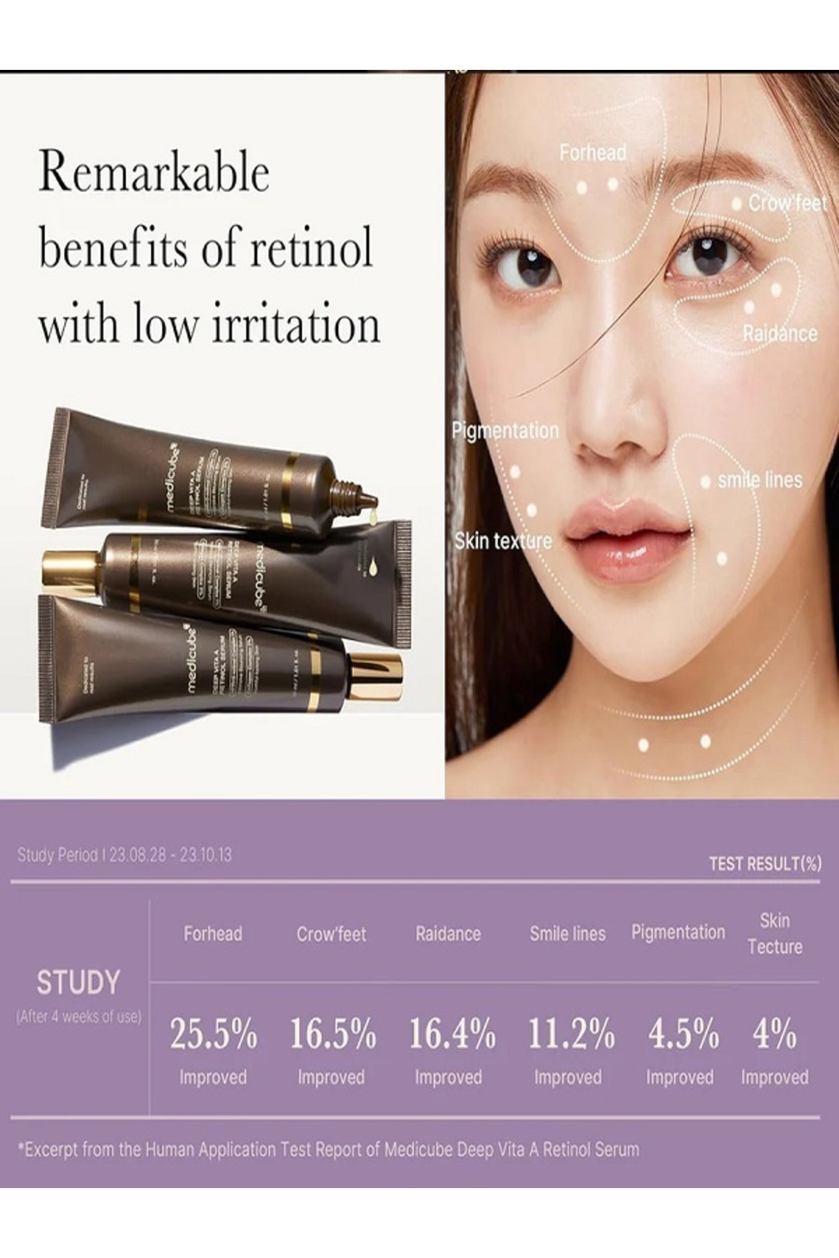 Medicube Deep Vita A Retinol Yüz Serumu, Yaşlanma Karşıtı, Leke Leke İzi Temizleyici, Yatıştırıcı Serum 30ML