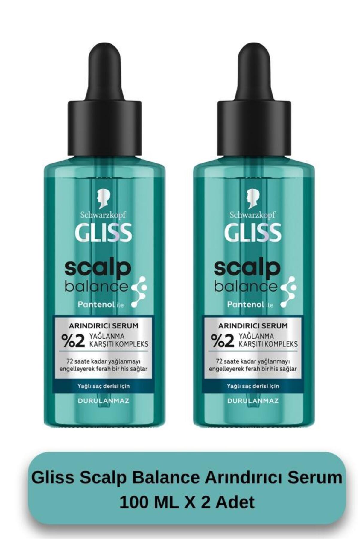 Gliss Scalp Balance Arındırıcı Serum 100 ML X 2 Adet