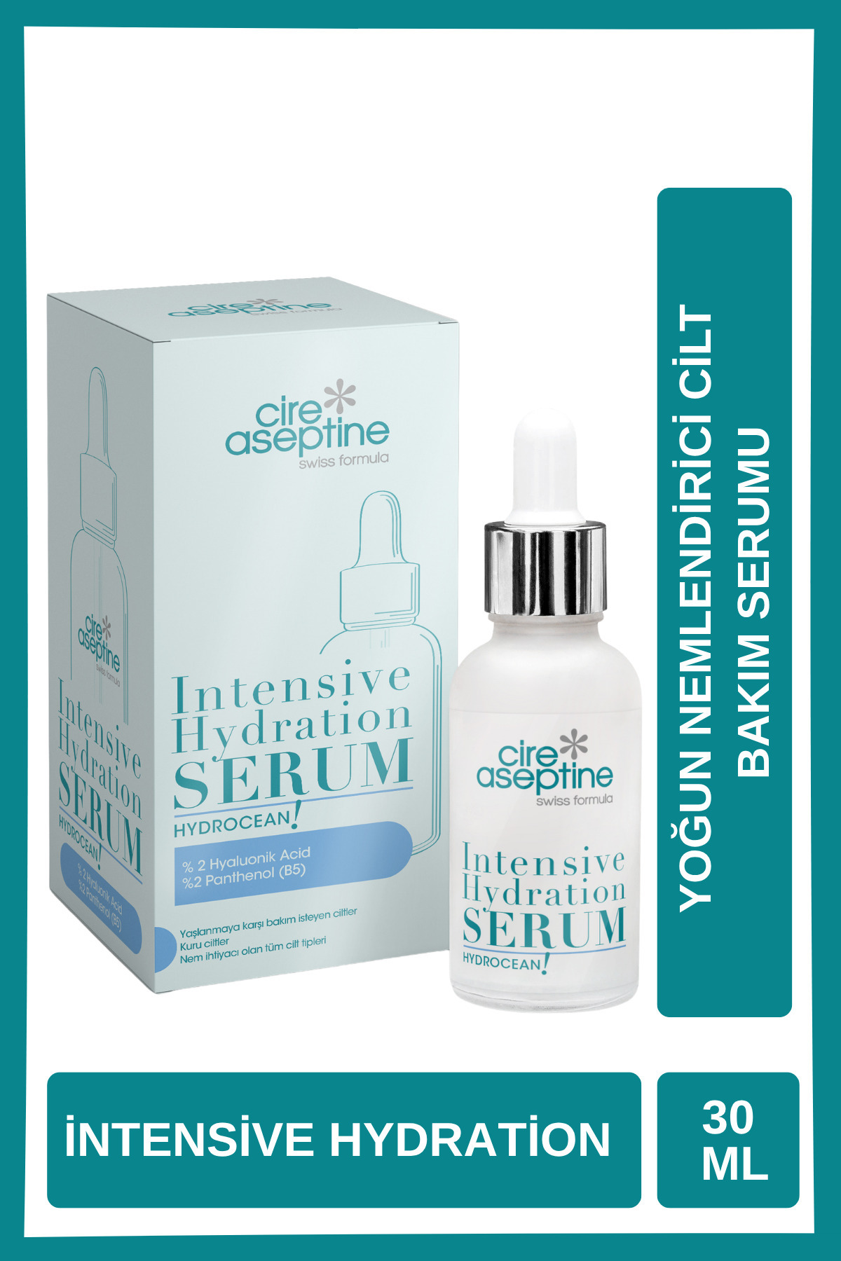 CIRE ASEPTINE Intensive HydrationYüz Serumu 30 ml - Hydrocean !