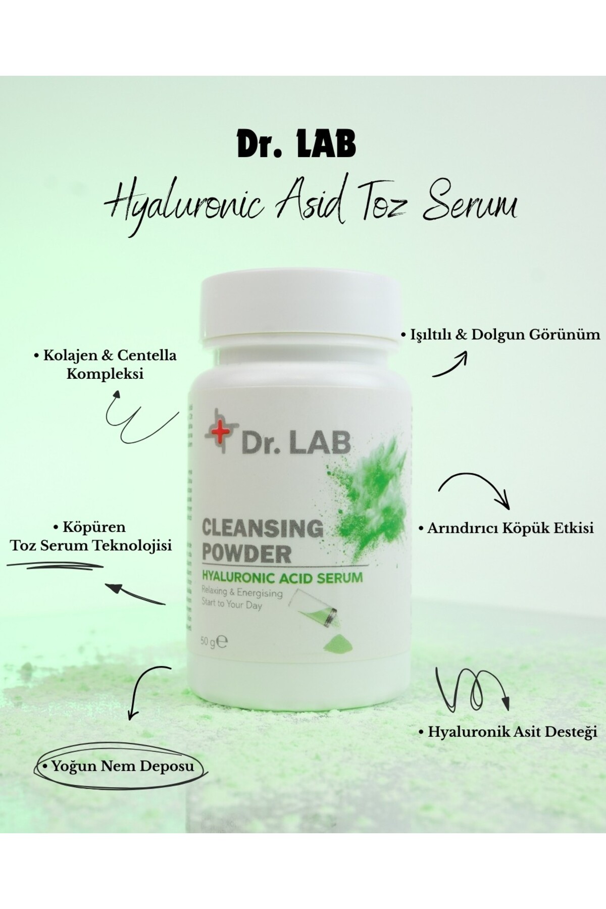 DR LAB Hyaluronic Asid Toz Serum 50g