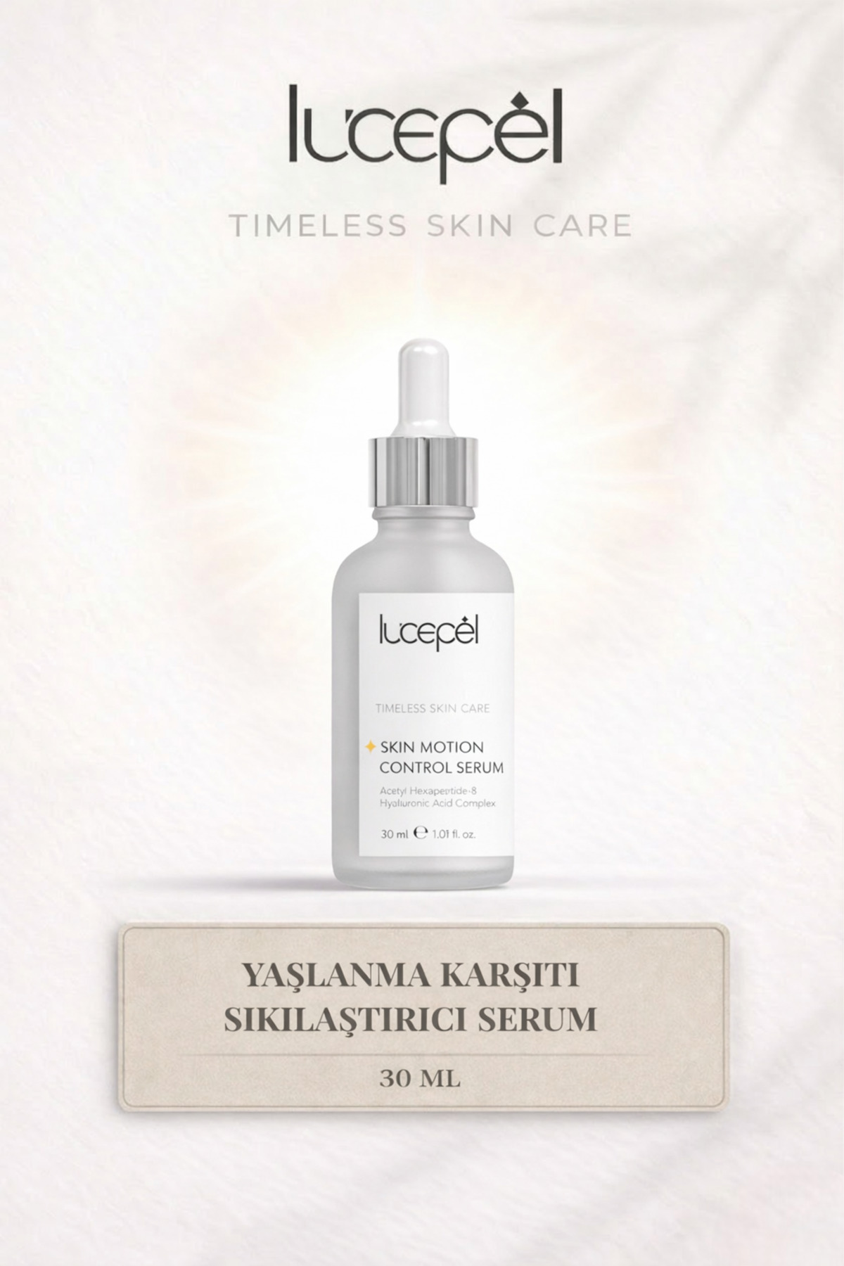 lucepel Sıkılaştırıcı Kırışıklık Karşıtı Bakım Yüz Serumu Peptit|Hyaluronik Asit|Niacinamide|Ceramide
