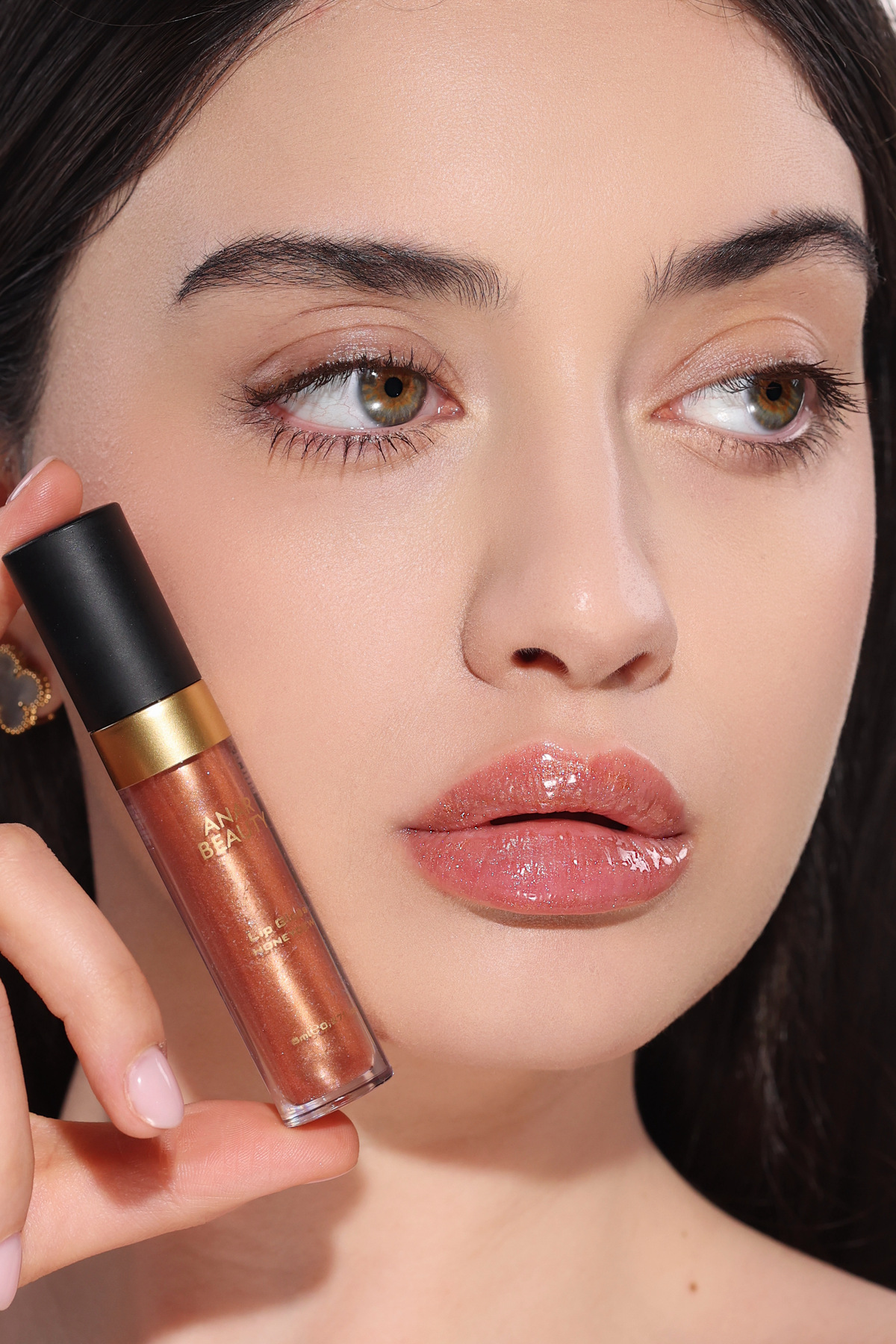 Anar Beauty Lip Oil Gloss (Honeydew) Dudak Parlatıcısı - 3D Dolgunlaştırıcı Efekt, Nemlendirici, Parlatıcı