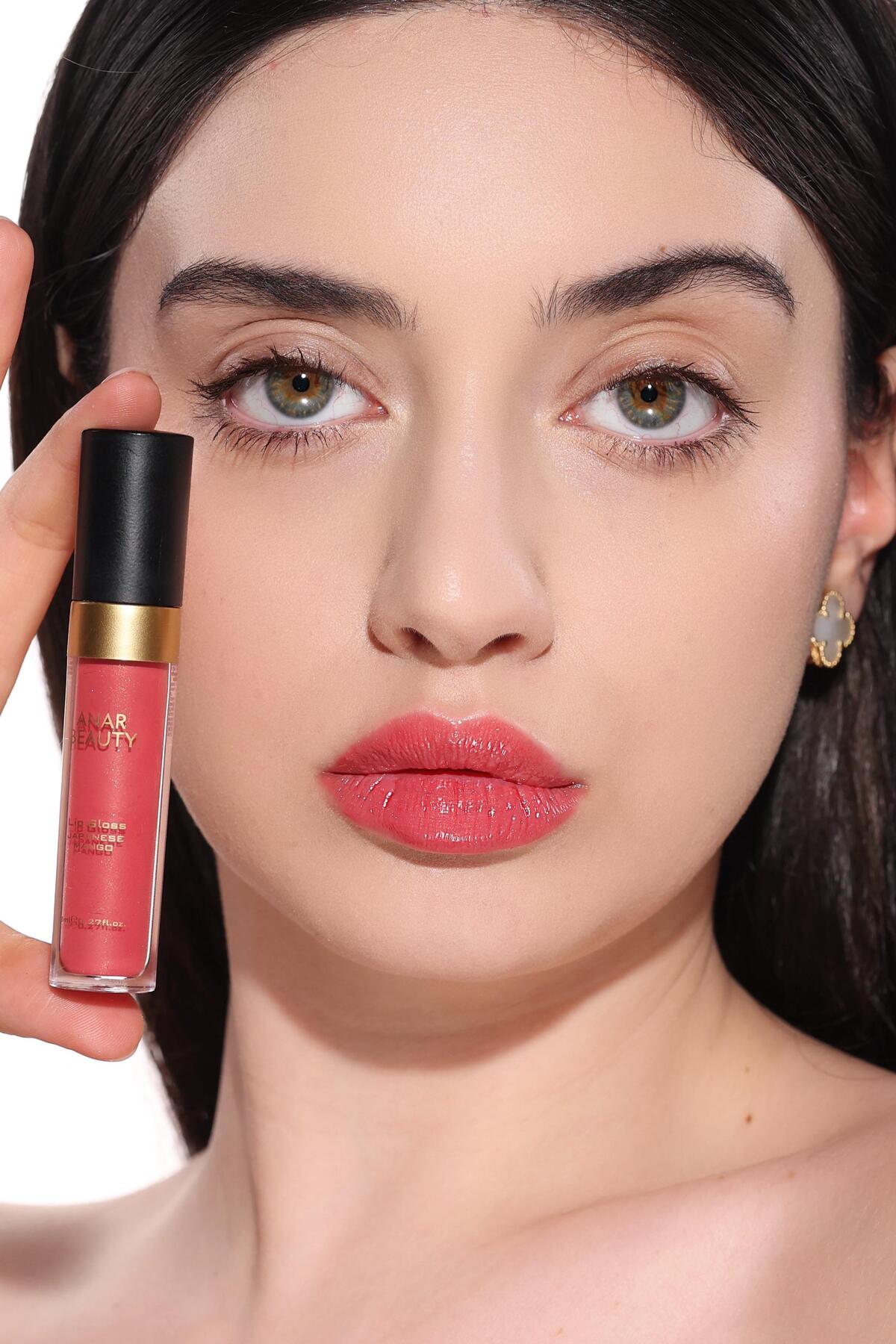 Anar Beauty Lip Oil Gloss (Japanese Mango) Dudak Parlatıcısı 3D Dolgunlaştırıcı Efekt, Nemlendirici, Parlatıcı