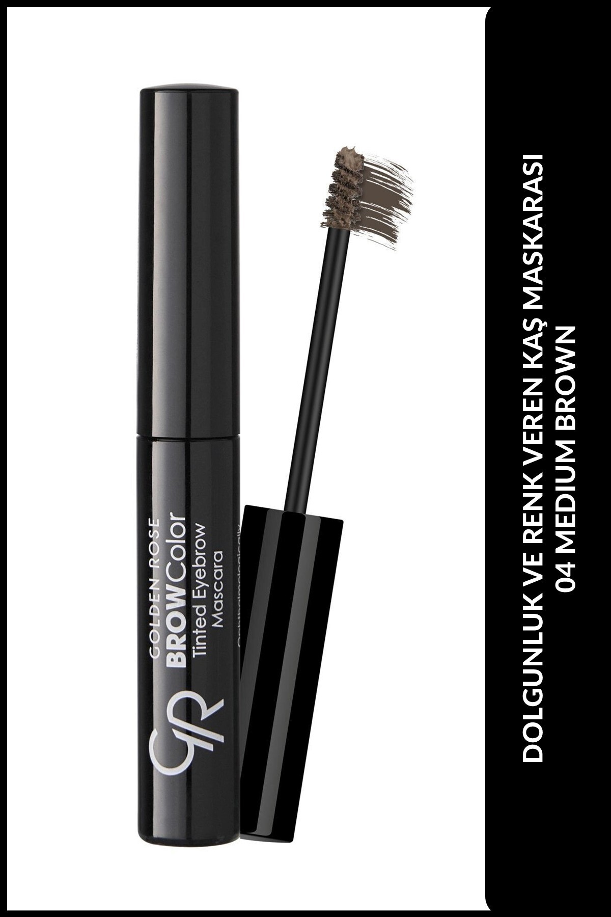 Golden Rose Brow Color Tinted Eyebrow Mascara No: 03 Ash - Fiber İçerikli Kaş Maskarası