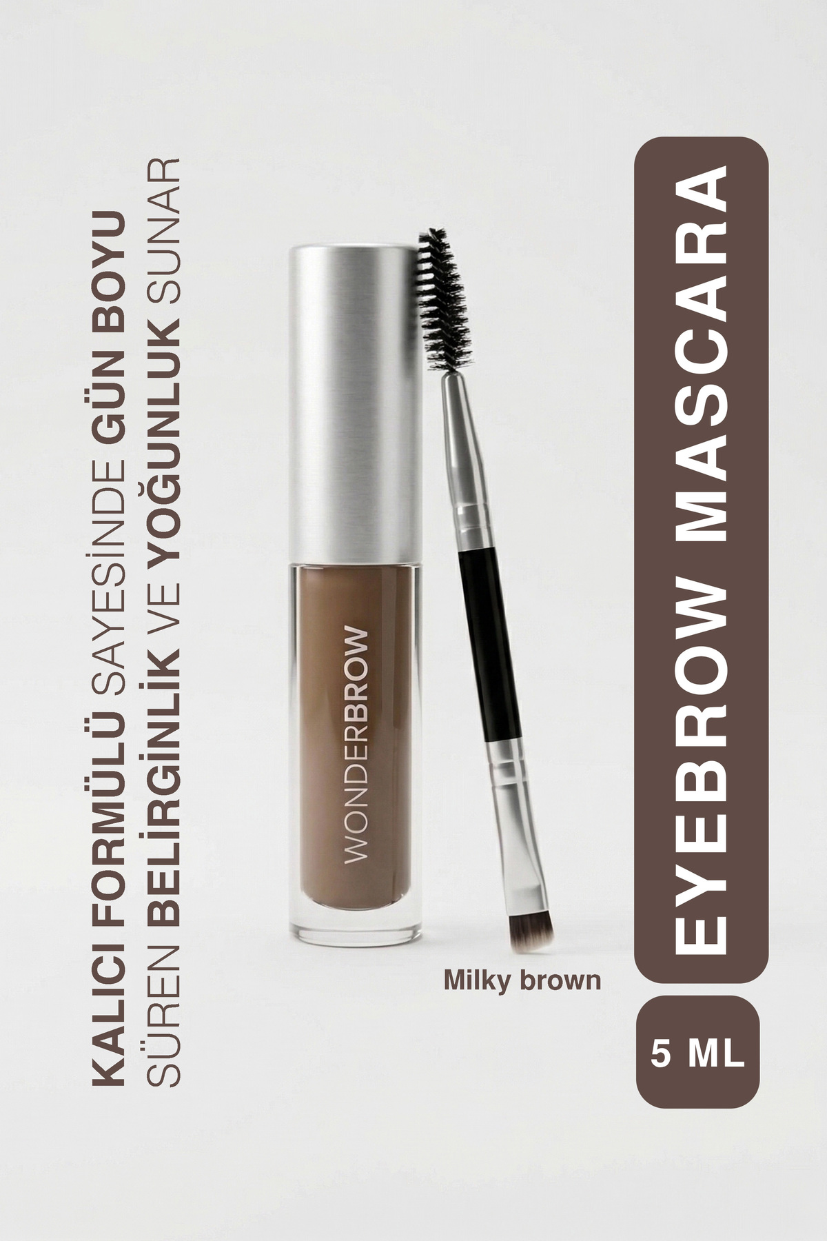 Rose Candy Eyebrow Milky Brown | Kaş Maskarası