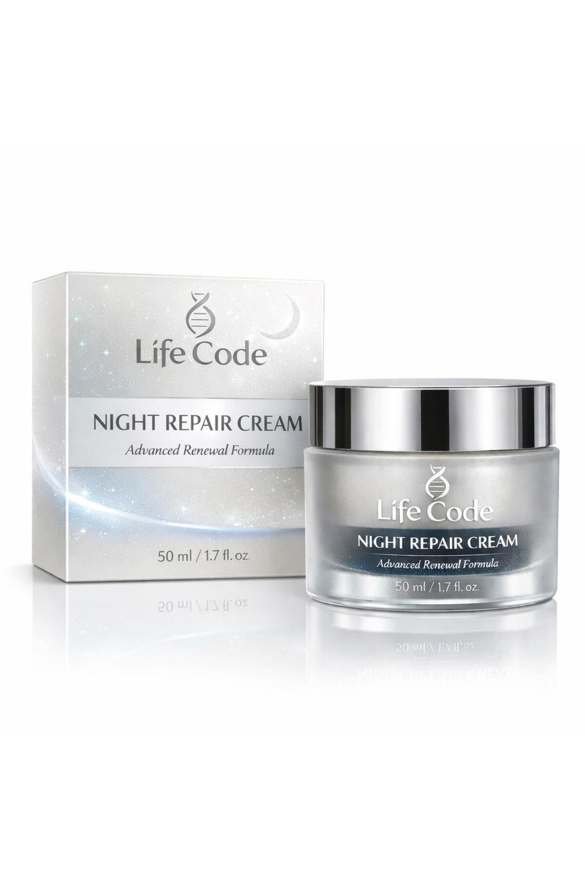 LİFE CODE Botoks Etkili Lifting Night Repair Cream Gece Onarım Kremi Yoğun Nemlendirici